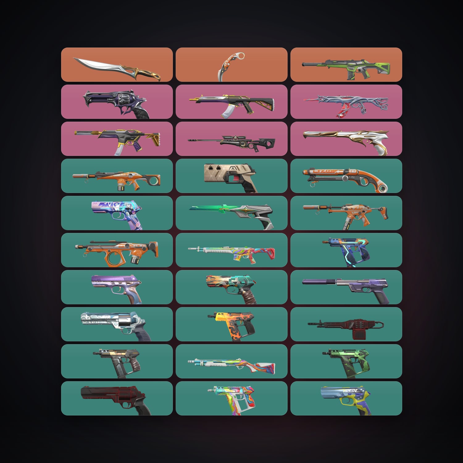 EU Plat 3 locker — 2 knives, 41 skins, lvl 293 — HabibiAccounts