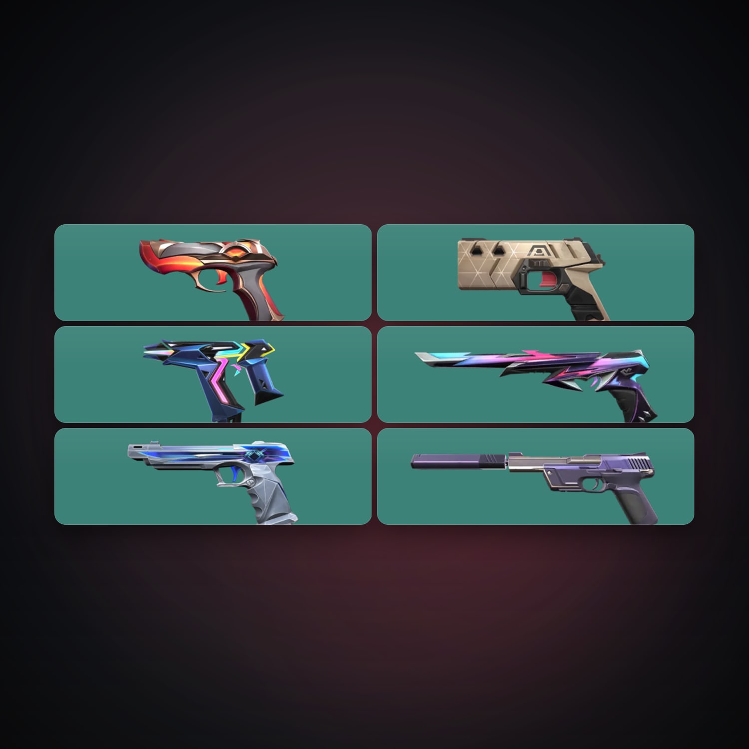 EU Gold 1 locker — 6 skins, lvl 141 — HabibiAccounts