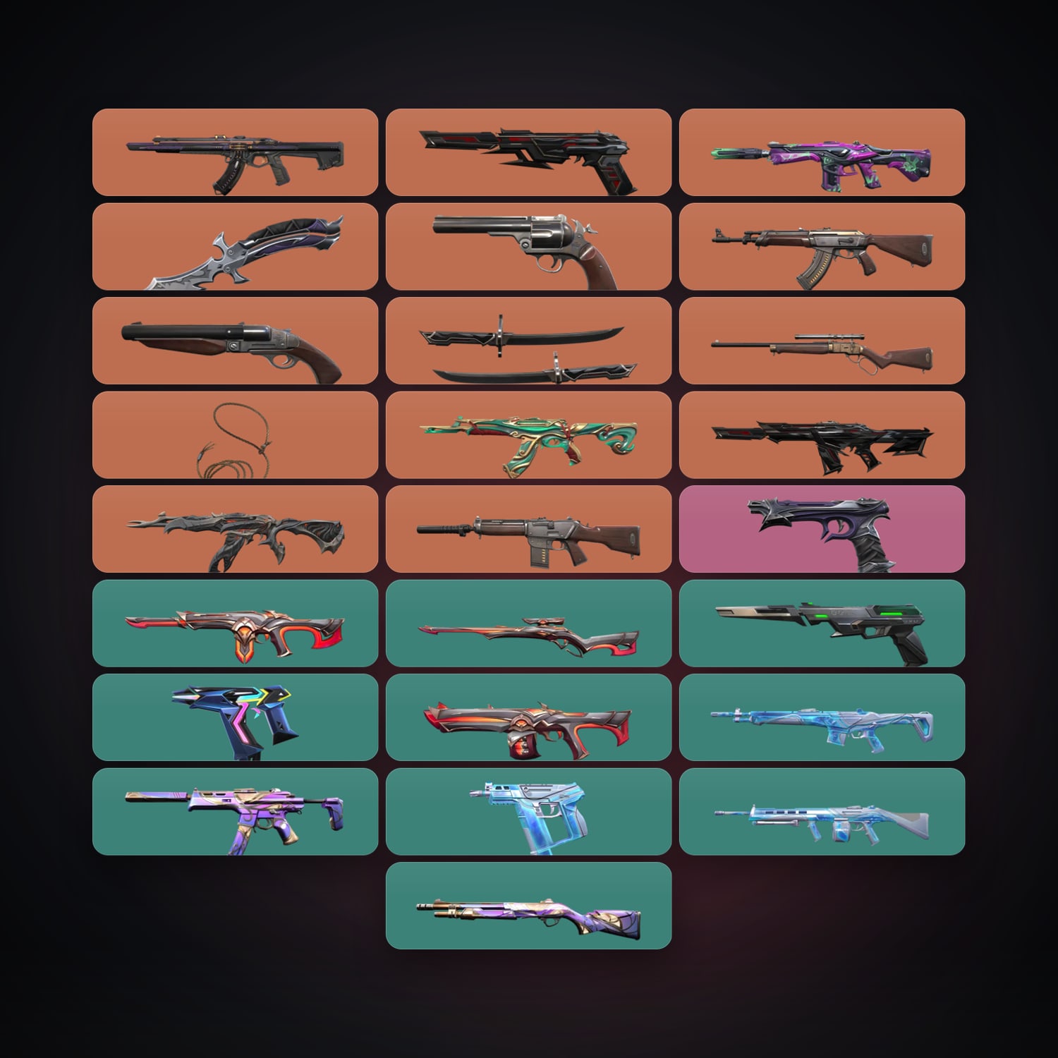 EU Diamond 3 locker — 3 knives, 26 skins, lvl 127 — HabibiAccounts