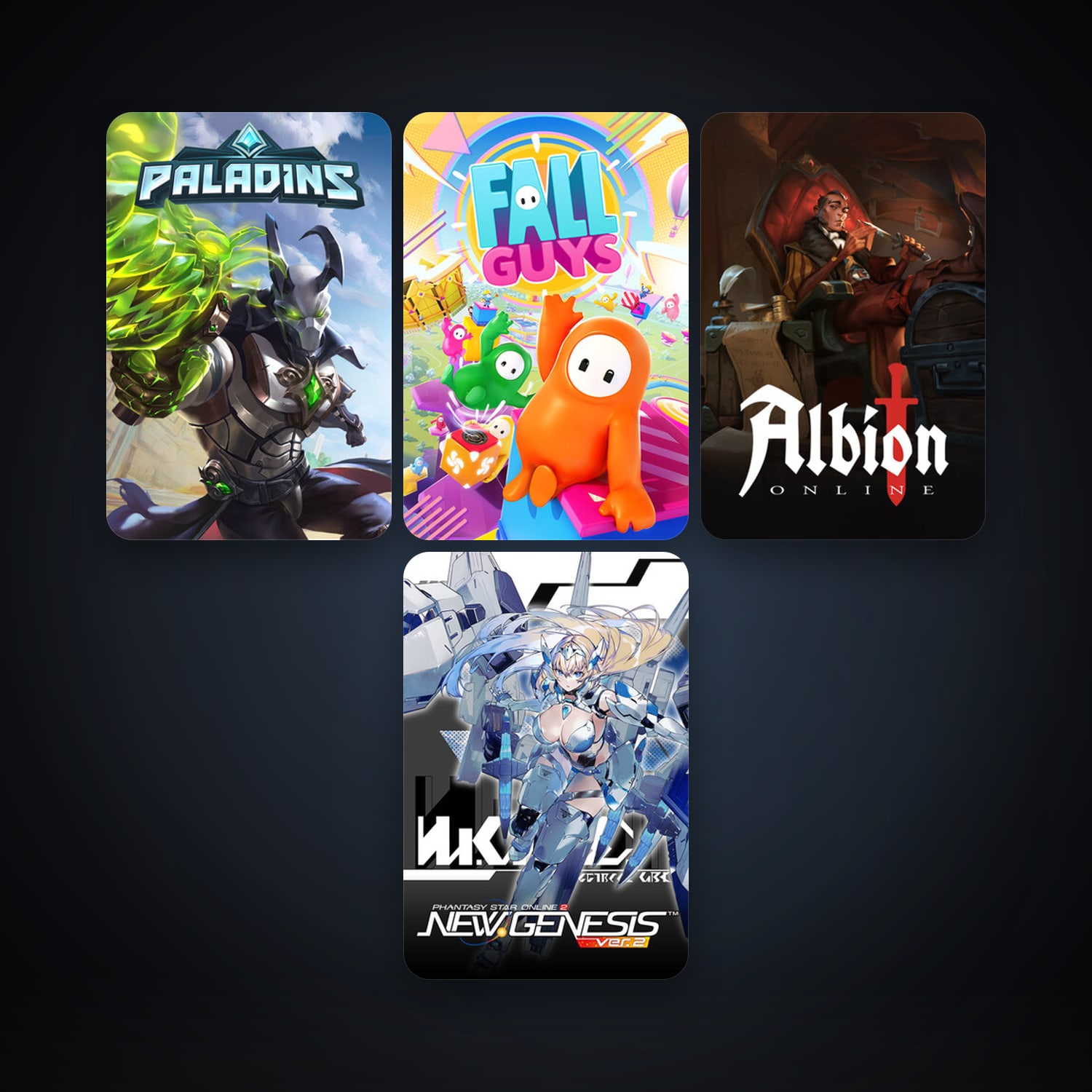 Paladins + Albion Online, 6 games, clean — HabibiAccounts