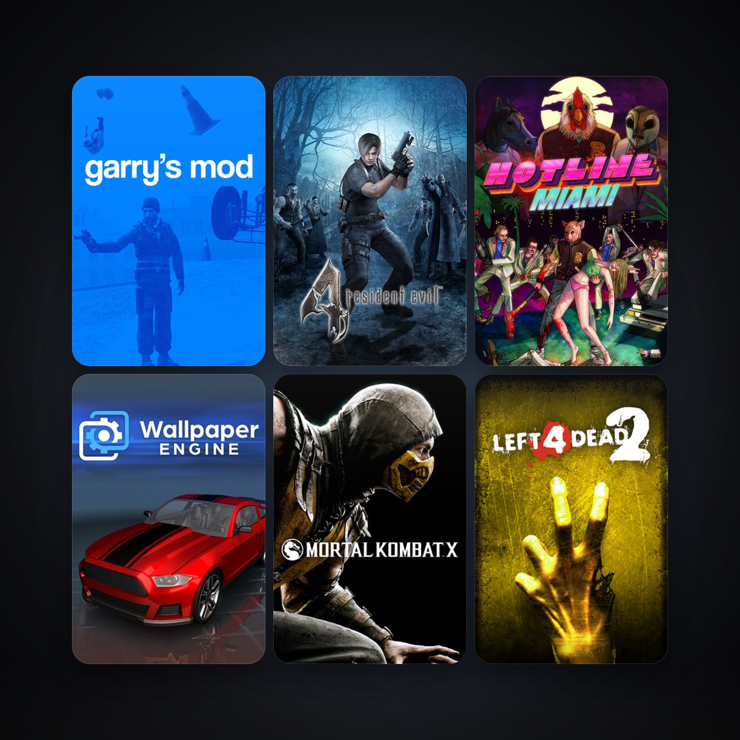 Left 4 Dead + Left 4 Dead 2, 33 games, clean — HabibiAccounts