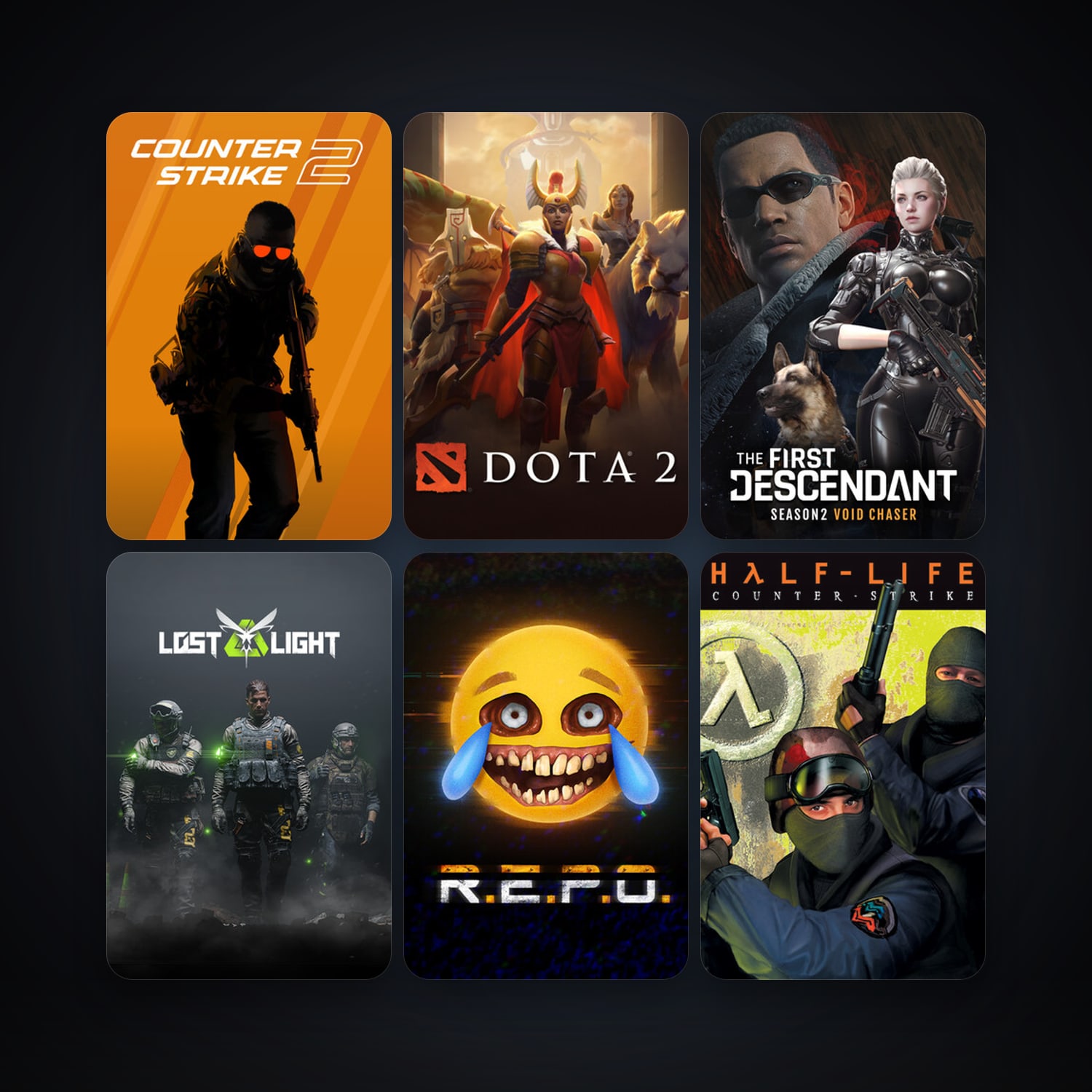 Counter-Strike + Left 4 Dead 2, 24 games, clean — HabibiAccounts