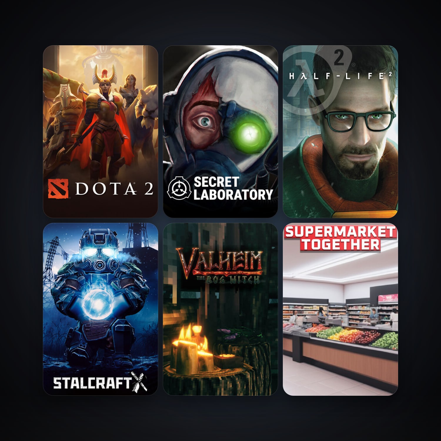 Half-Life 2 + Free CS2 (No Prime), 24 games, clean — HabibiAccounts