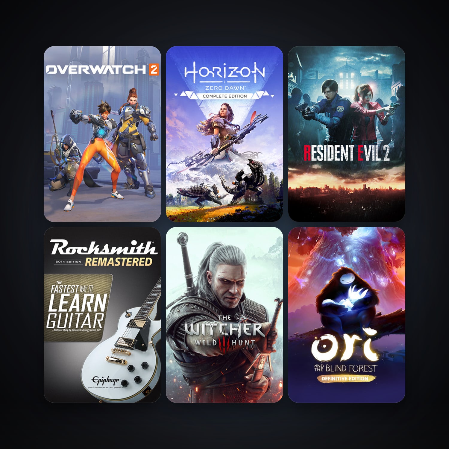 Rocksmith 2014 Edition - Remastered + BattleBlock Theater, 20 games, clean — HabibiAccounts