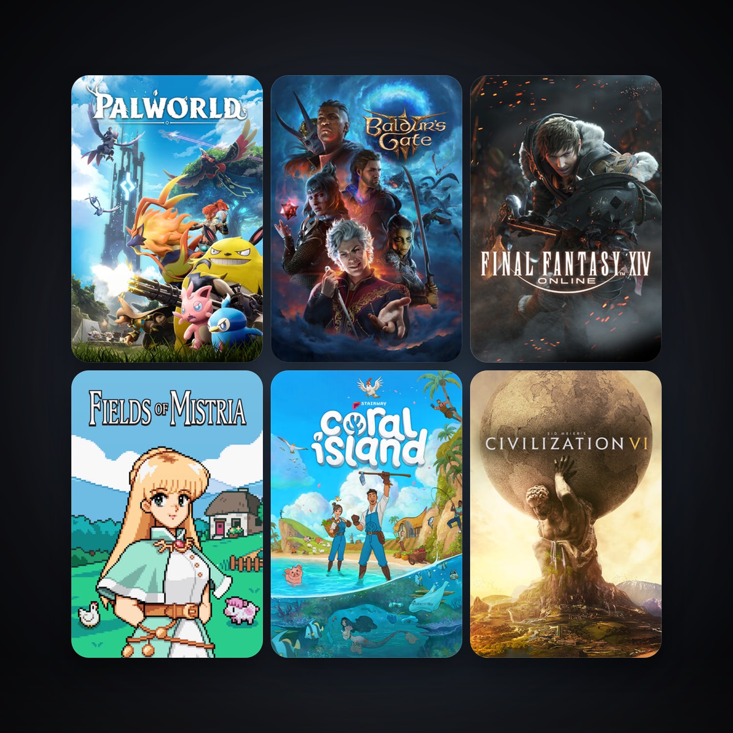 FINAL FANTASY XIV Online + Ken Follett's The Pillars of the Earth, 62 games, clean — HabibiAccounts