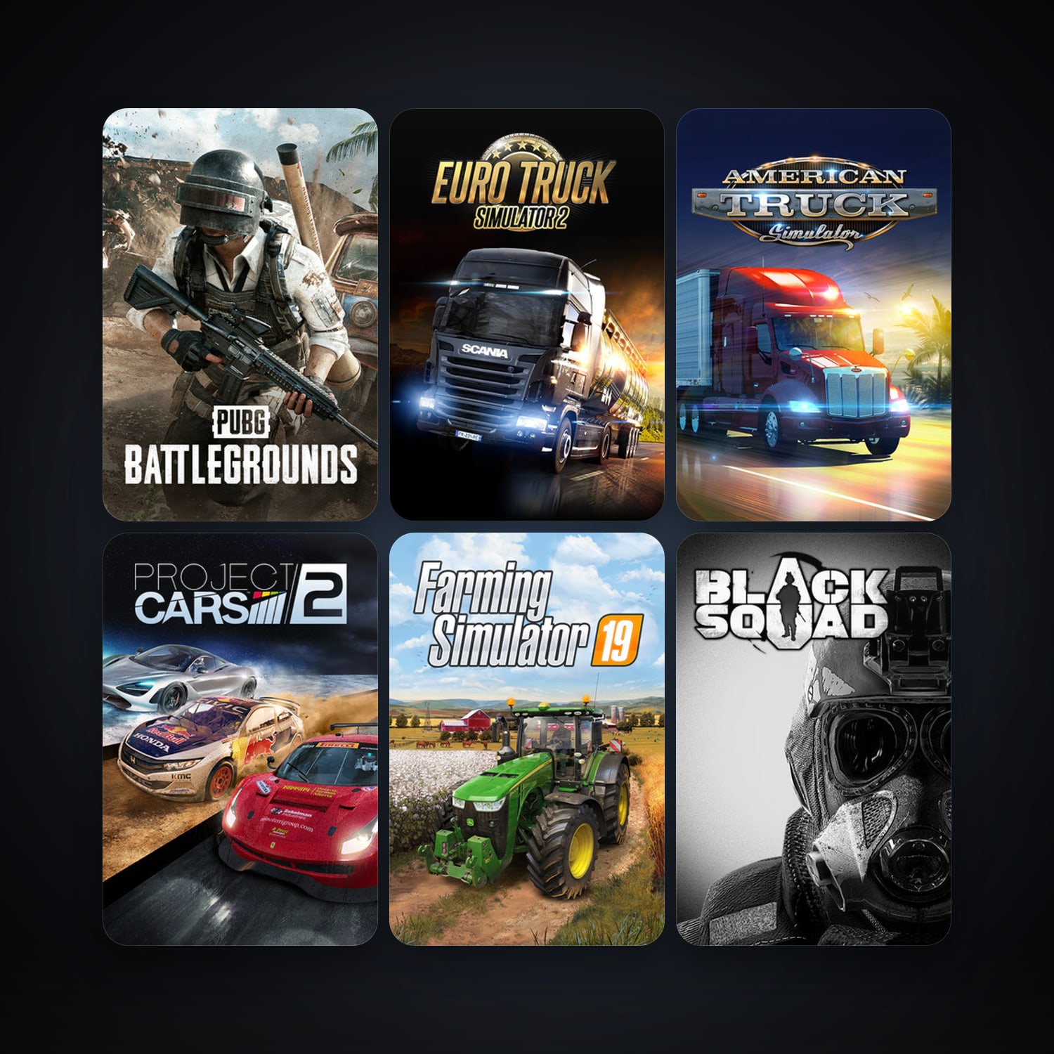 Call of Duty 4: Modern Warfare + Euro Truck Simulator 2, 11 games, clean — HabibiAccounts