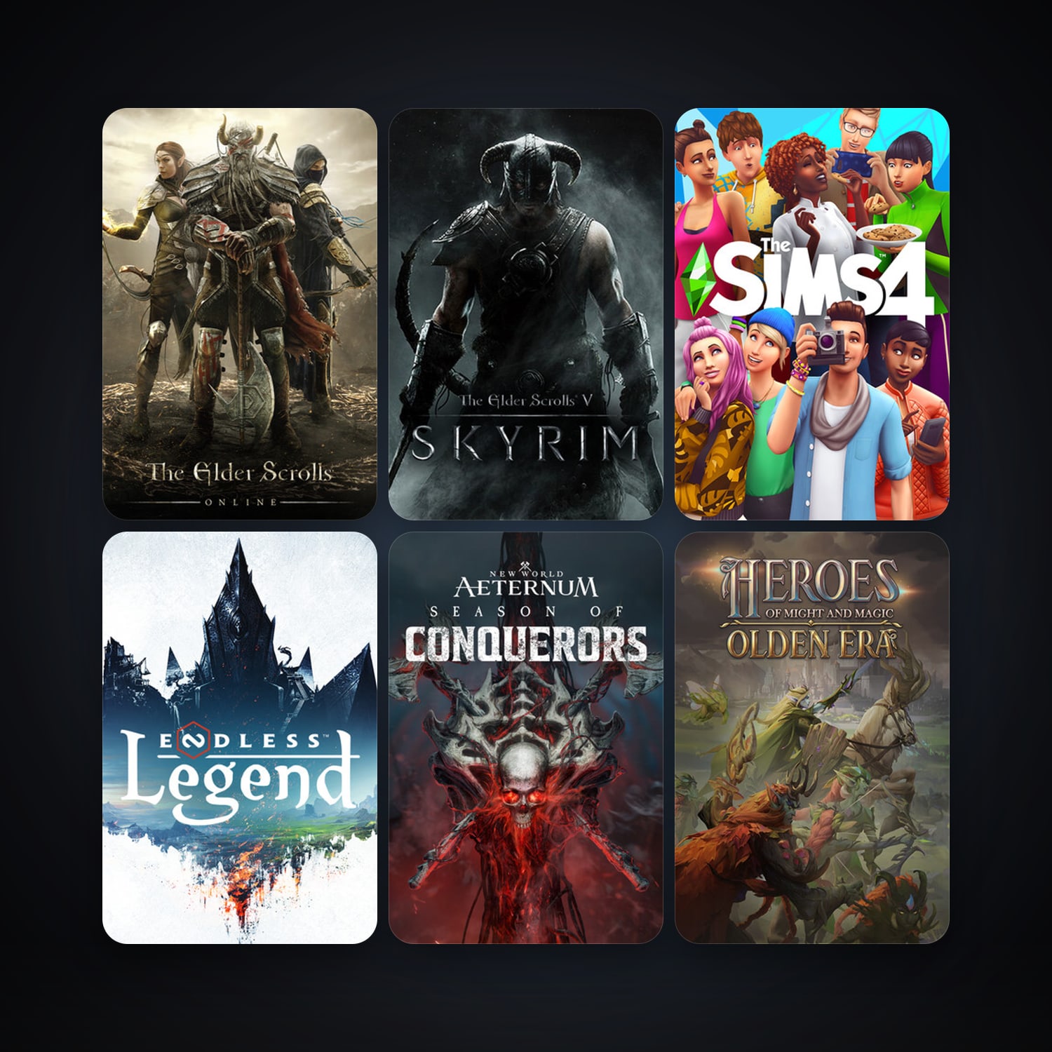 FINAL FANTASY XIV Online + The Elder Scrolls V: Skyrim, 18 games, Steam 10, clean — HabibiAccounts