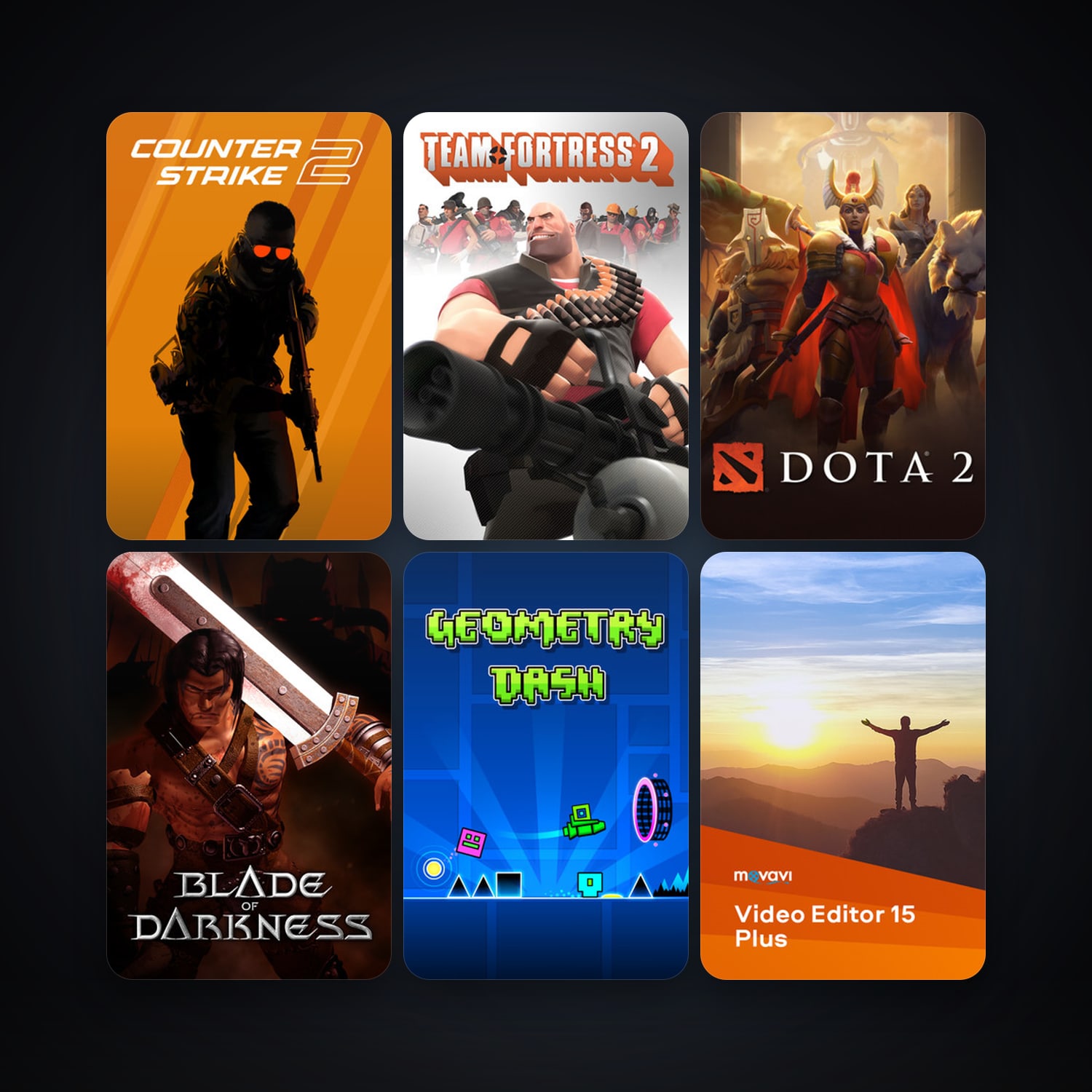 Counter-Strike + Half-Life 2, 26 games, clean — HabibiAccounts