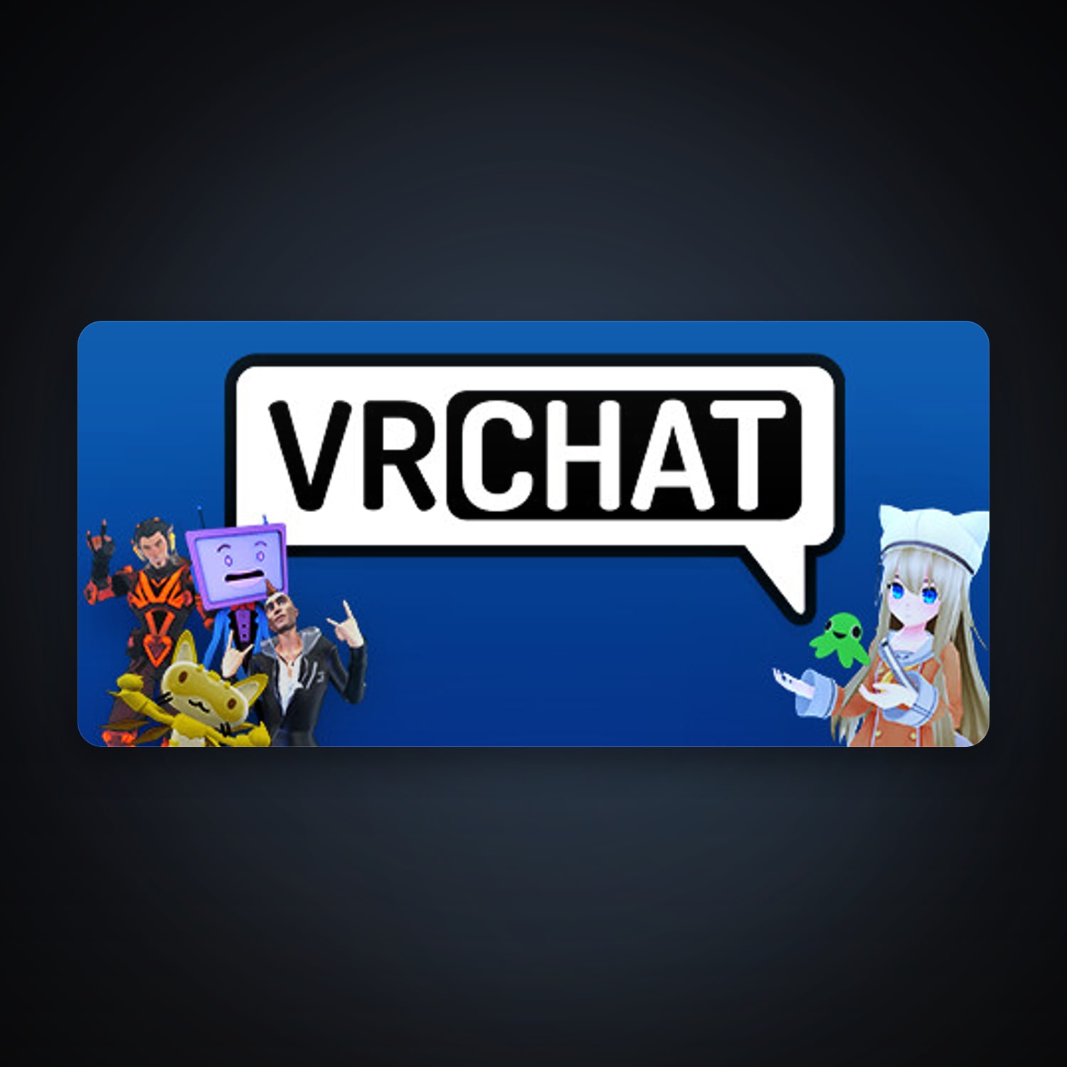 VRChat + MECCHA CHAMELEON, 2 games, clean — HabibiAccounts