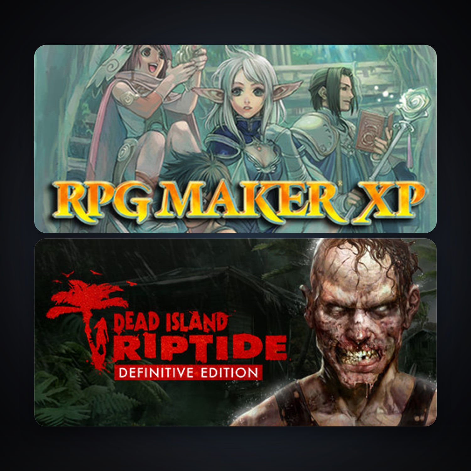 RPG Maker XP + Dead Island: Riptide Definitive Edition, 2 games, clean — HabibiAccounts