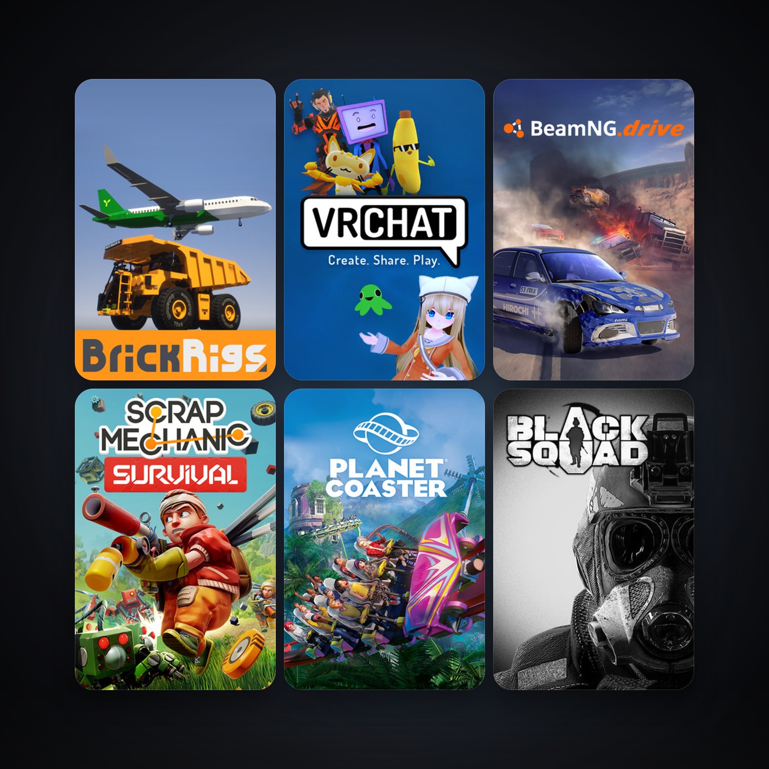 Garry's Mod + BeamNG.drive, 69 games, Steam 13, clean — HabibiAccounts