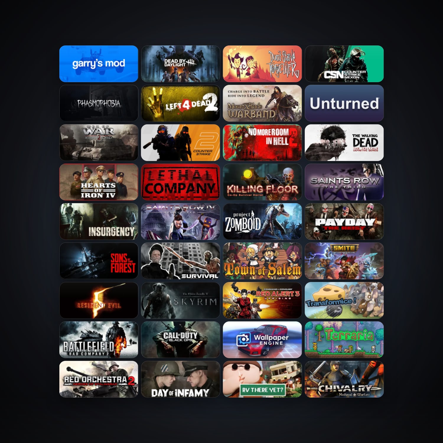 Steam 266 games, Steam 44, clean — HabibiAccounts