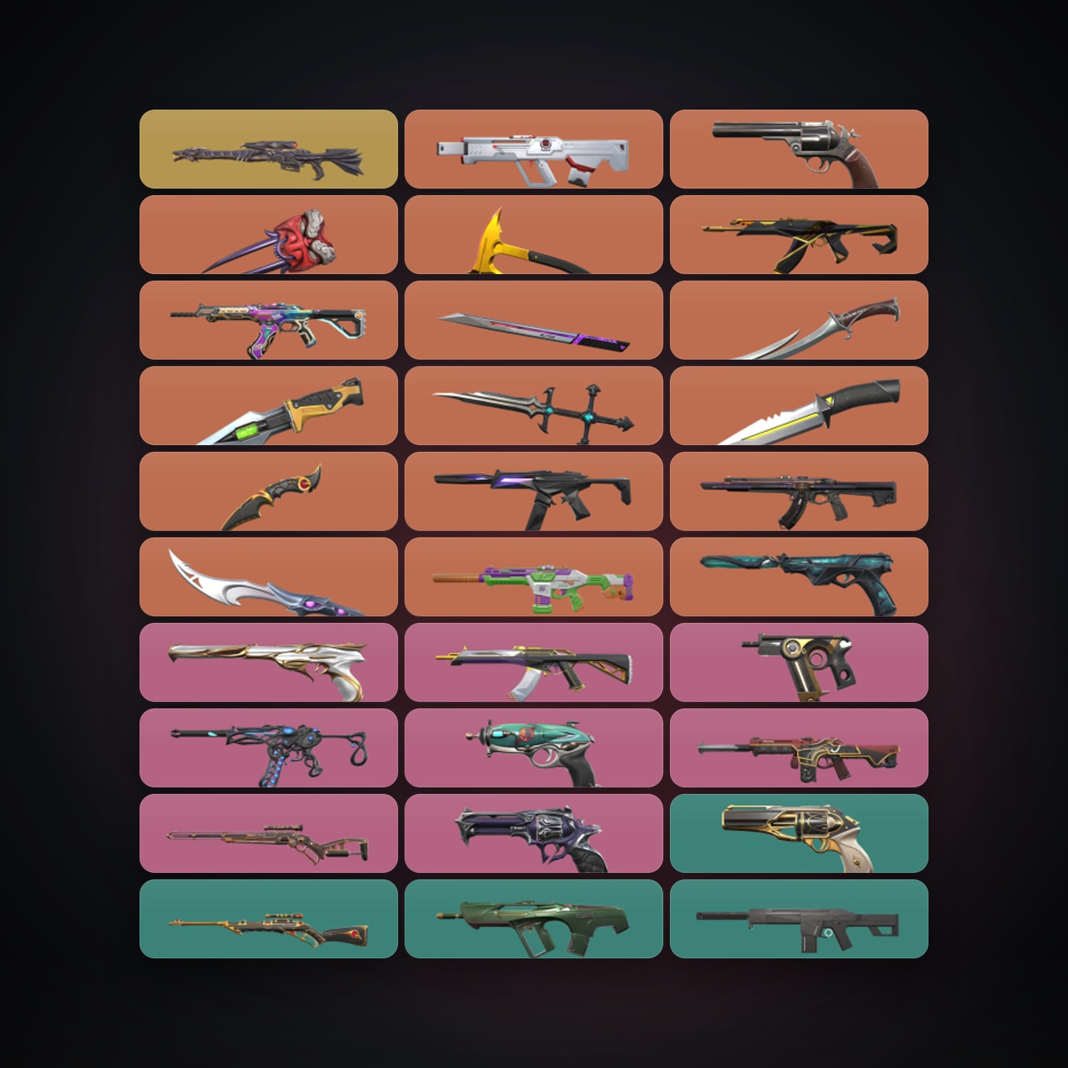 EU Bronze 1 locker — 9 knives, 148 skins, lvl 377 — HabibiAccounts