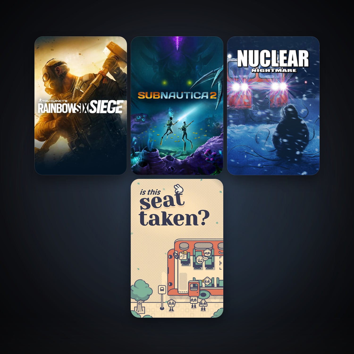 Garry's Mod + Tom Clancy's Rainbow Six Siege, 15 games, clean — HabibiAccounts