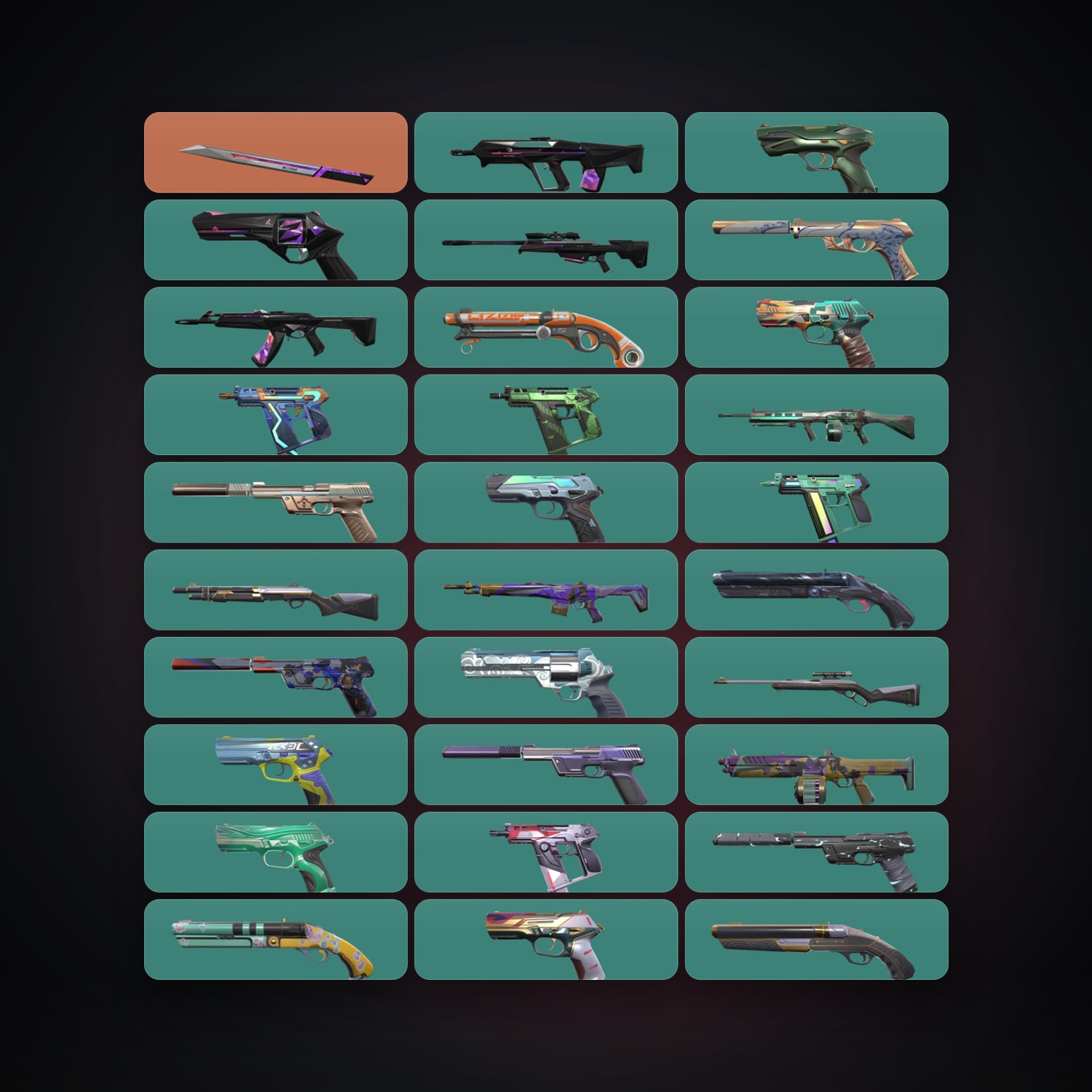 NA Silver 2 locker — 1 knives, 31 skins, lvl 218 — HabibiAccounts