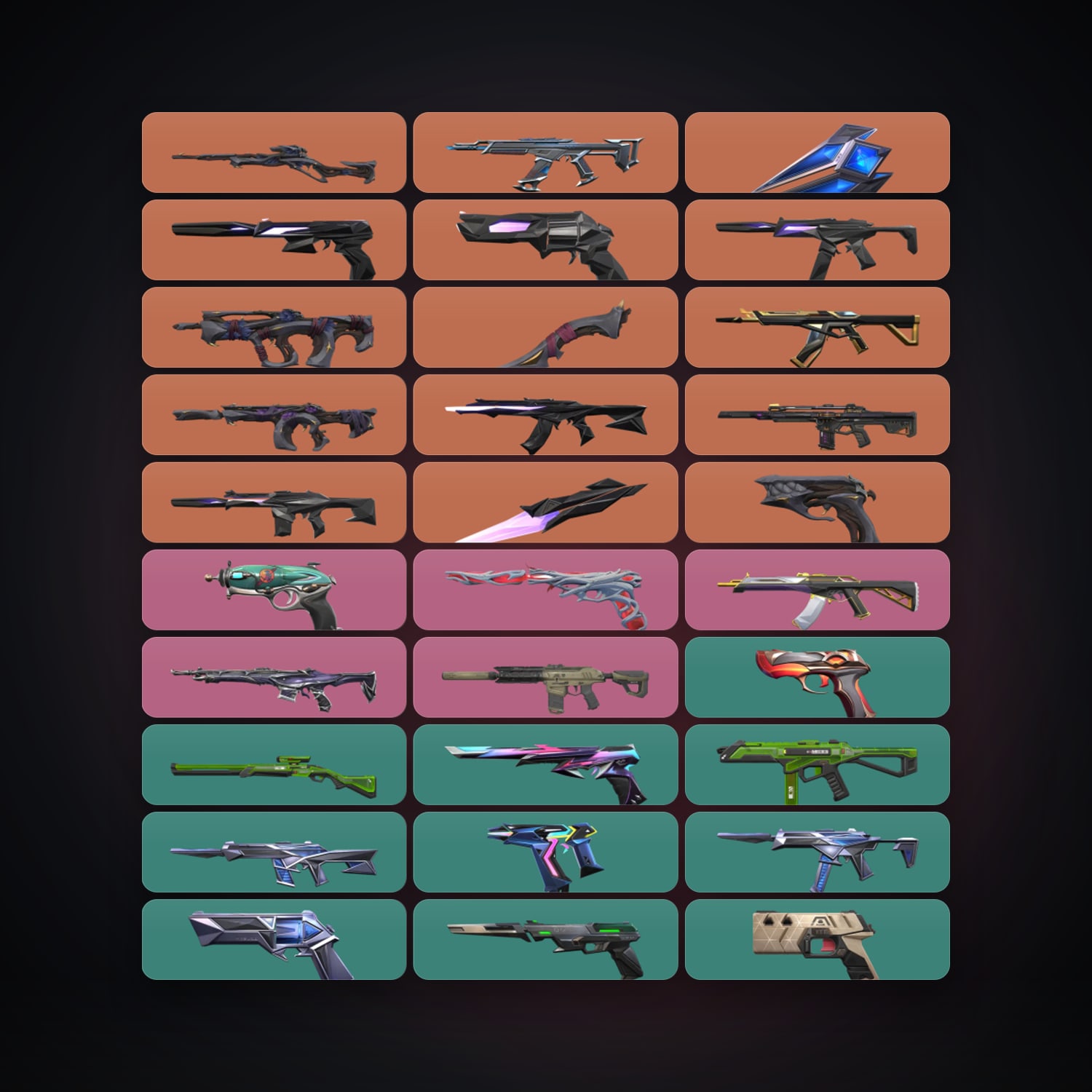 AP Plat 2 locker — 3 knives, 49 skins, lvl 235 — HabibiAccounts