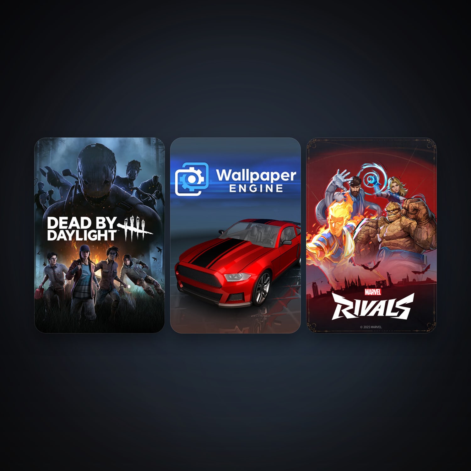 Dead by Daylight + Wallpaper Engine, 8 games, clean — HabibiAccounts