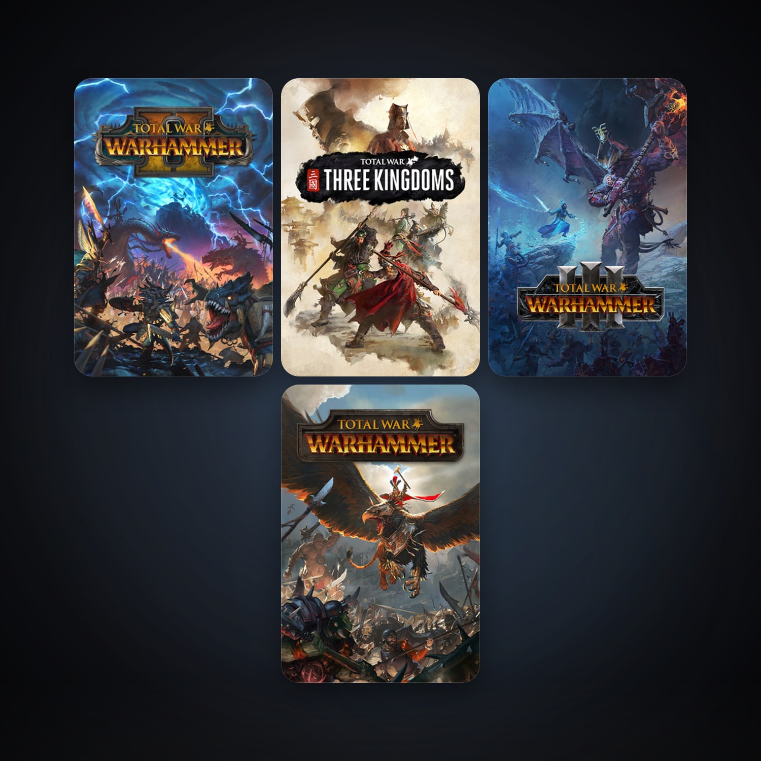 Total War: WARHAMMER + Black Desert Online, 6 games, clean — HabibiAccounts
