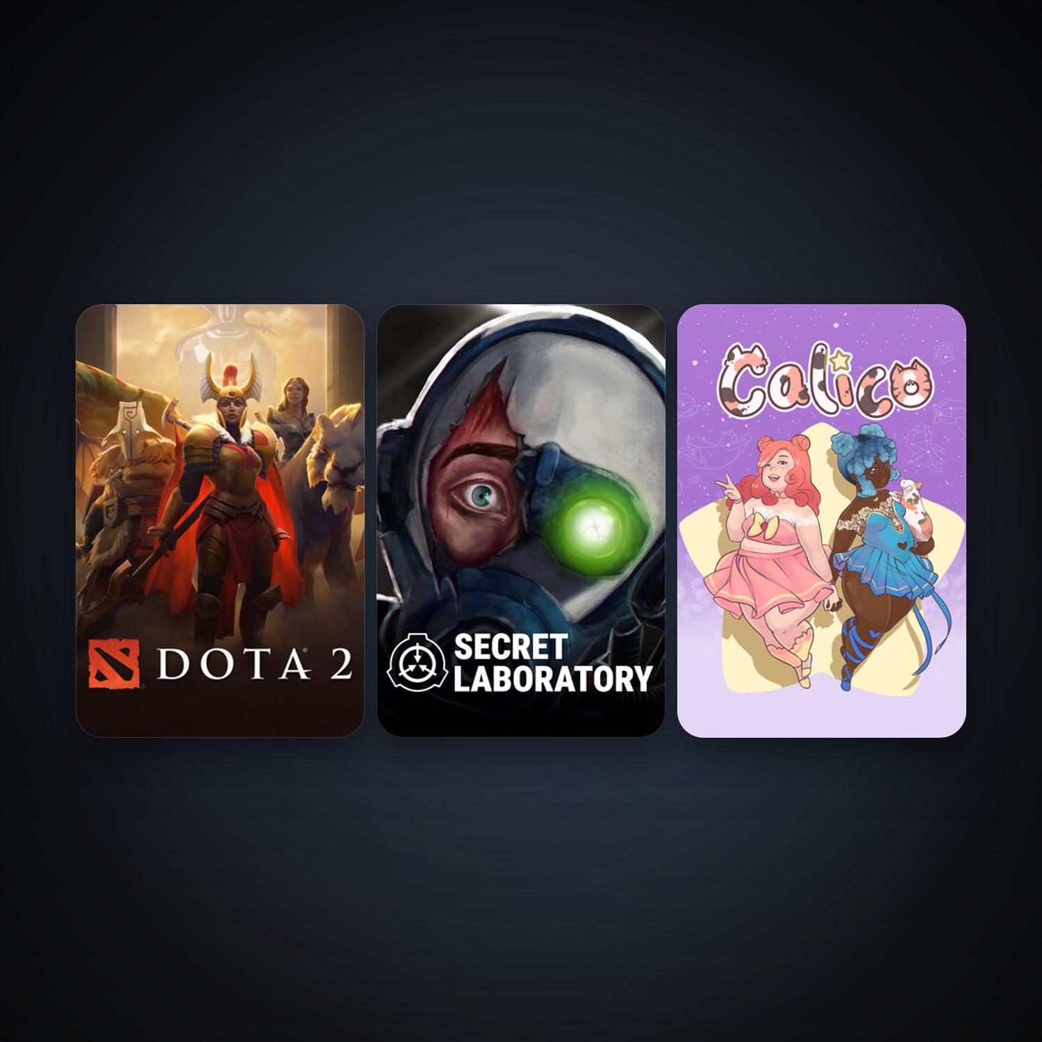 Dota 2 + SCP: Secret Laboratory, 7 games, clean — HabibiAccounts