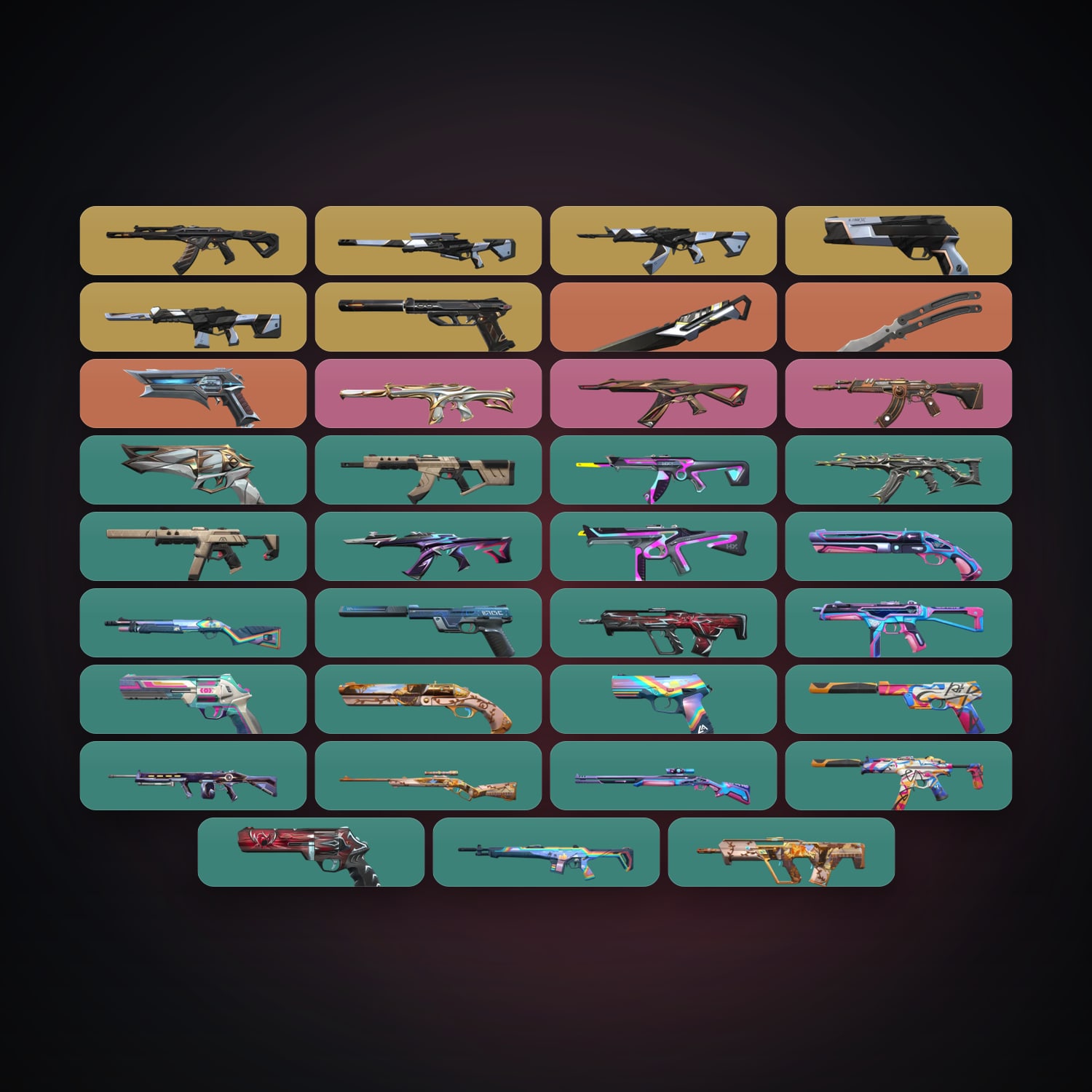 EU Gold 1 locker — 2 knives, 37 skins, lvl 108 — HabibiAccounts