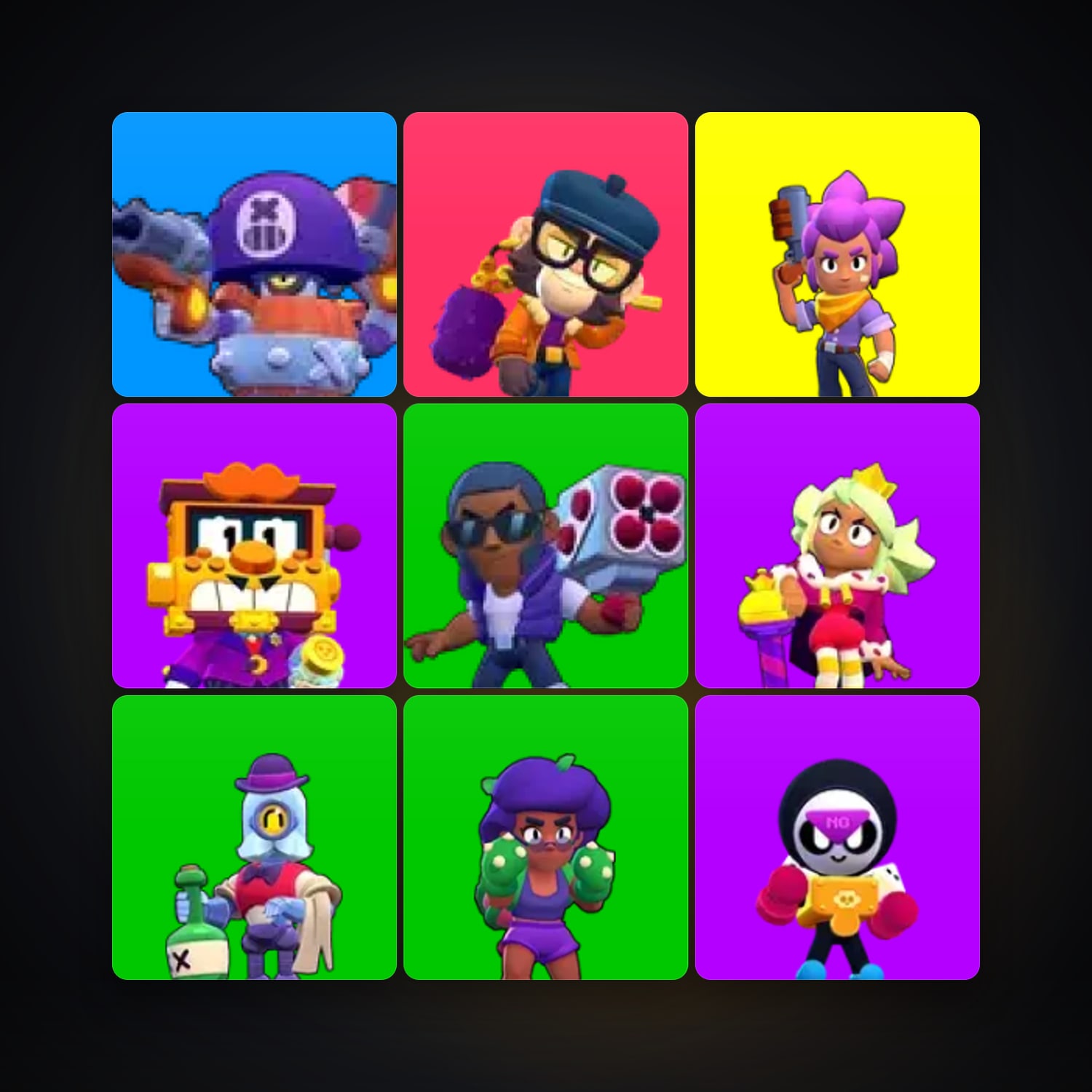 Supercell account: 10 Brawlers | 1.3K Trophies — HabibiAccounts