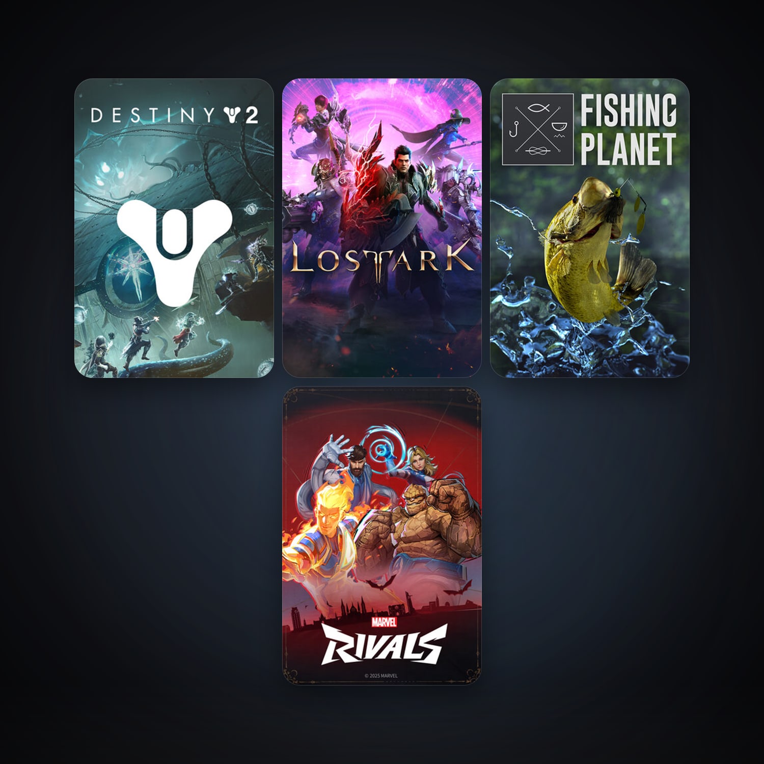 EVE Online + Fishing Planet, 6 games, clean — HabibiAccounts