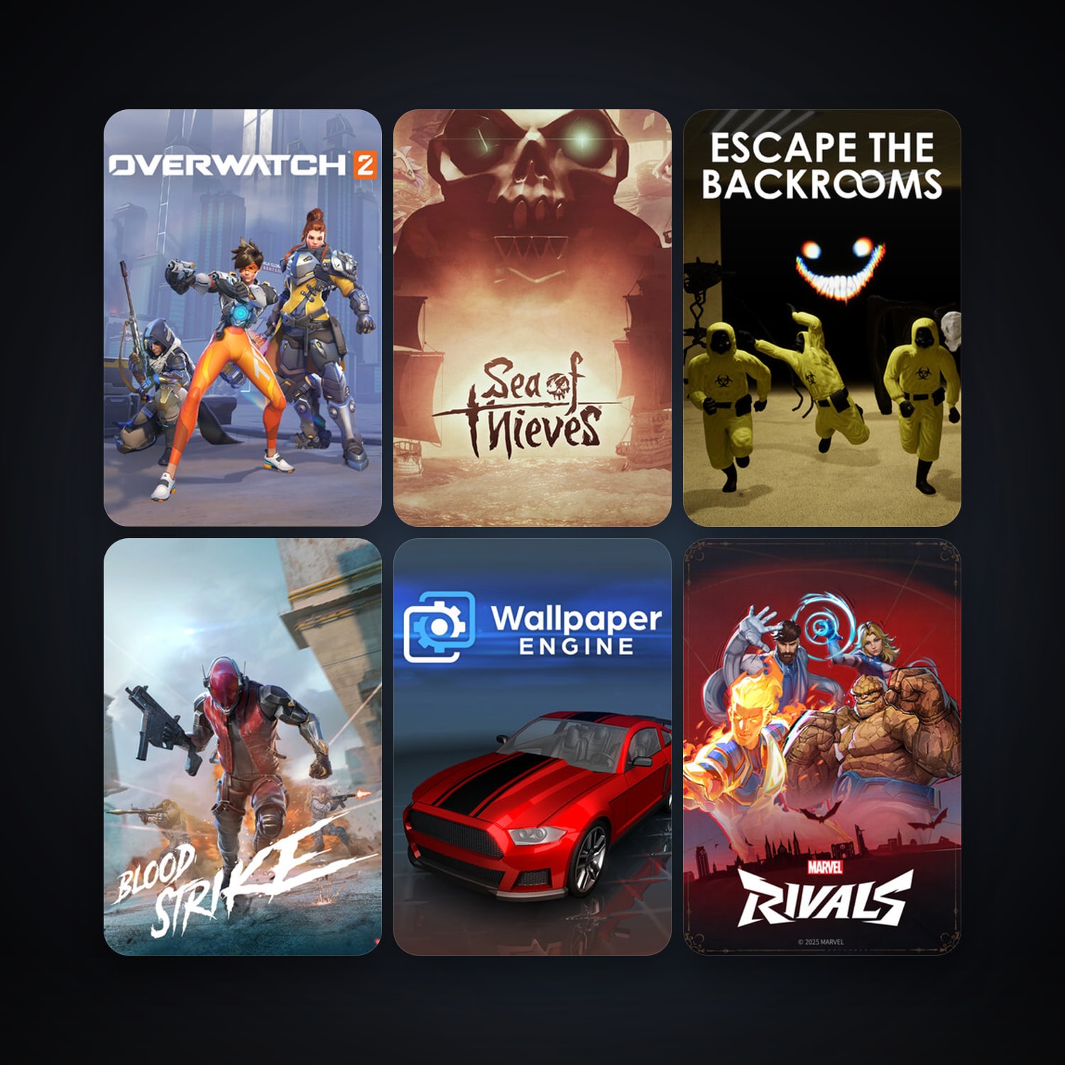 Free CS2 (No Prime) + Wallpaper Engine, 15 games, clean — HabibiAccounts