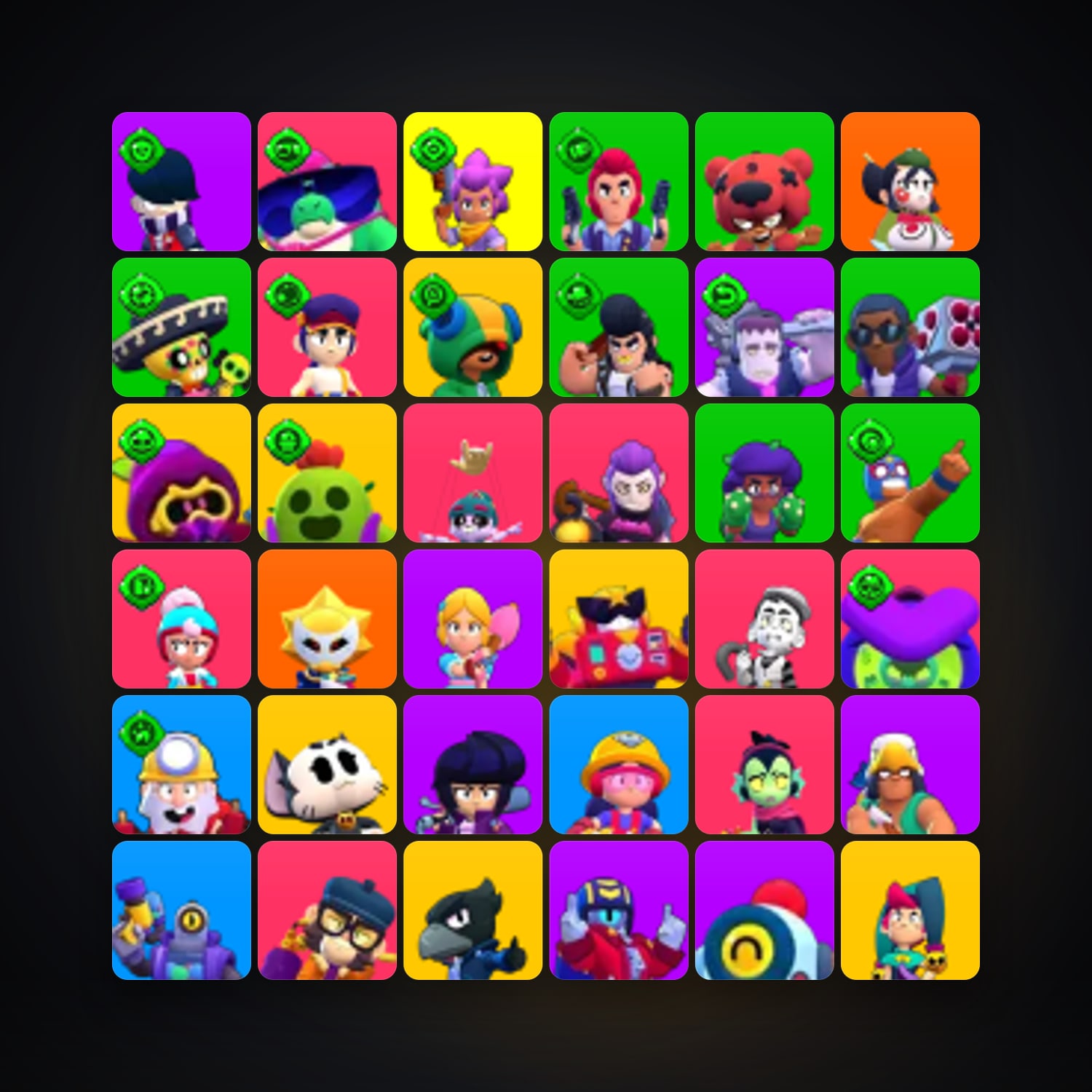 106 Brawlers | 25K Trophies — HabibiAccounts