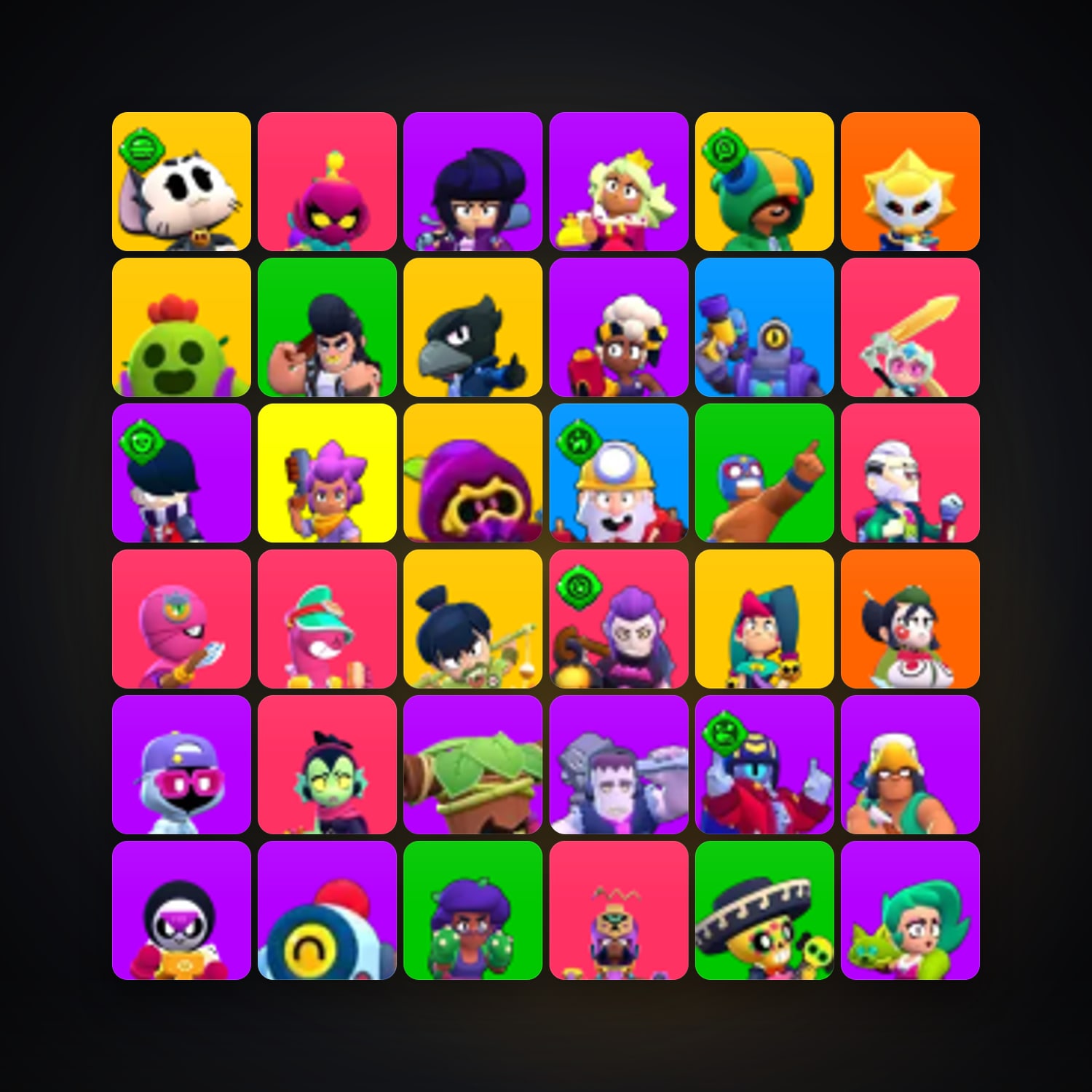 107 Brawlers | 33.3K Trophies — HabibiAccounts