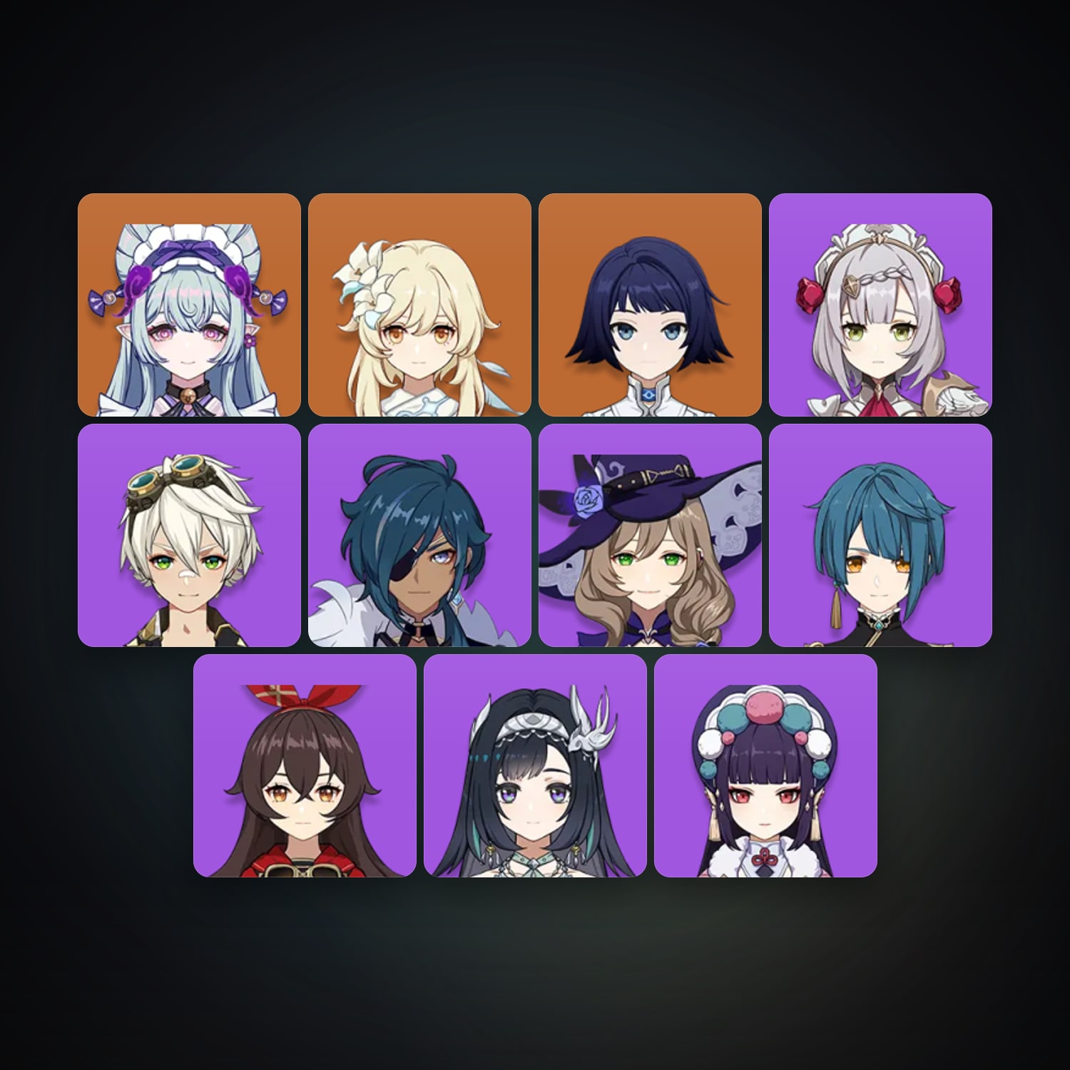 Genshin Impact | AR 17 | 11 Chars | 1× 5★ — Genshin / miHoYo Account — HabibiAccounts