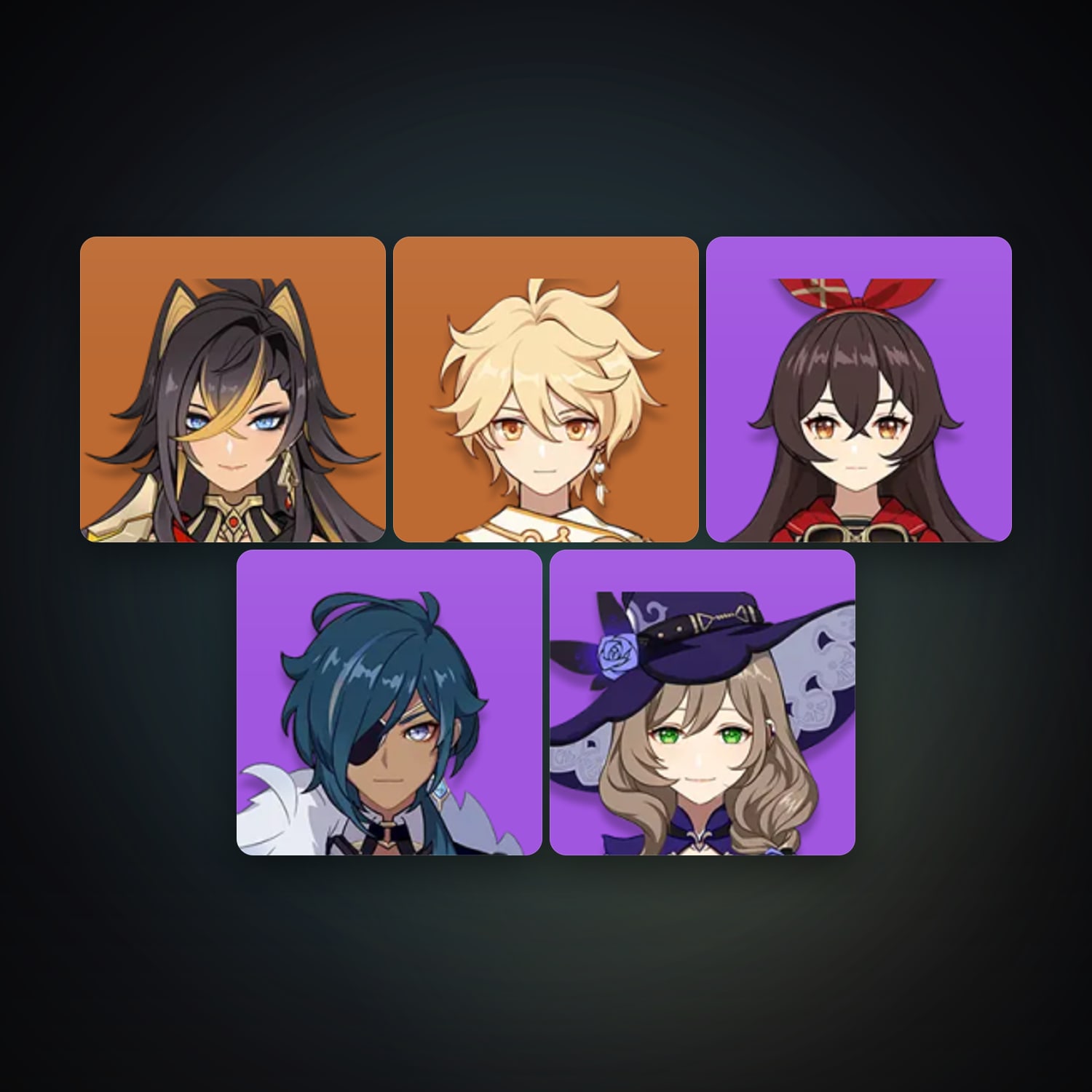 Genshin Impact | AR 10 | 5 Chars | 1× 5★ — HabibiAccounts