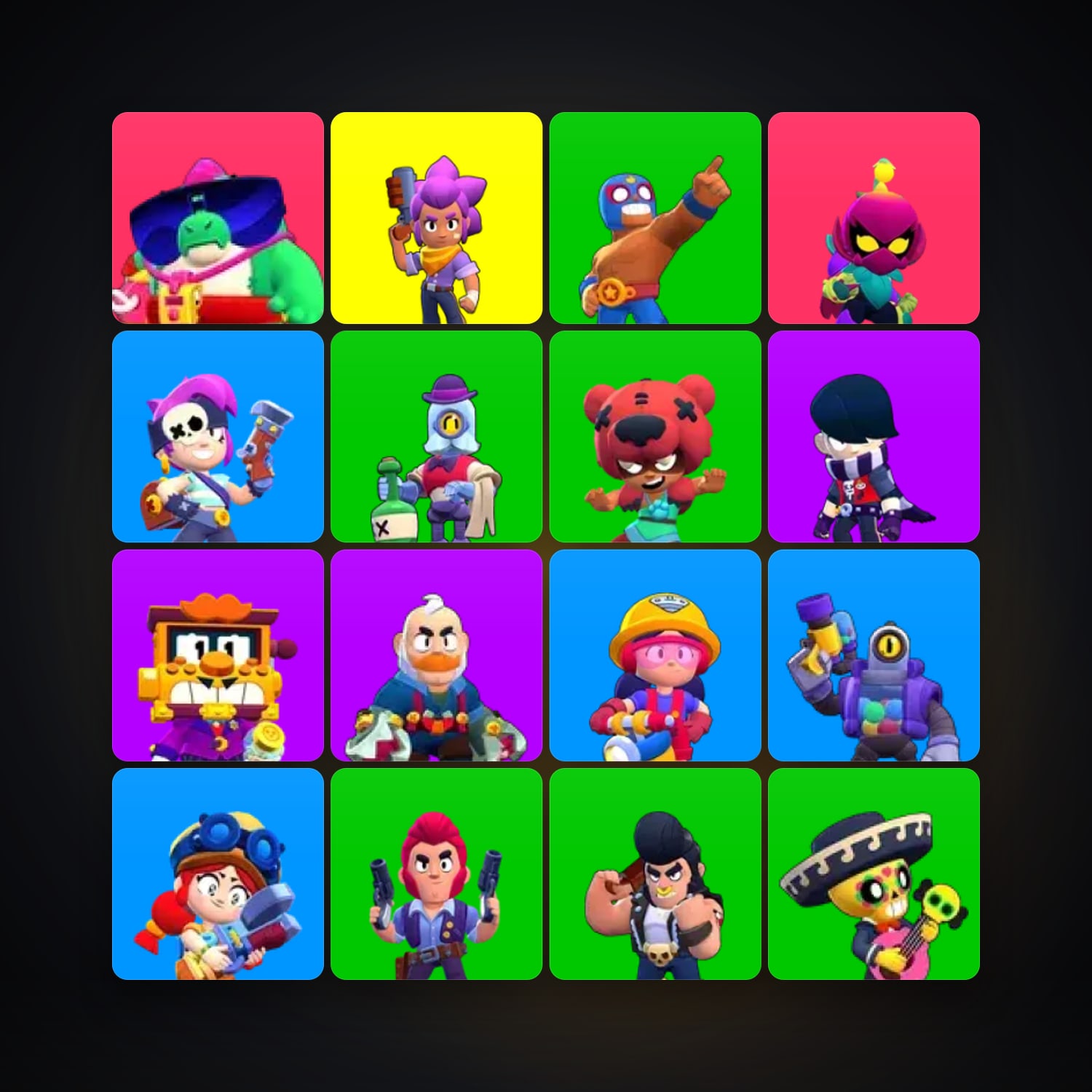 16 Brawlers | 424 Trophies — HabibiAccounts