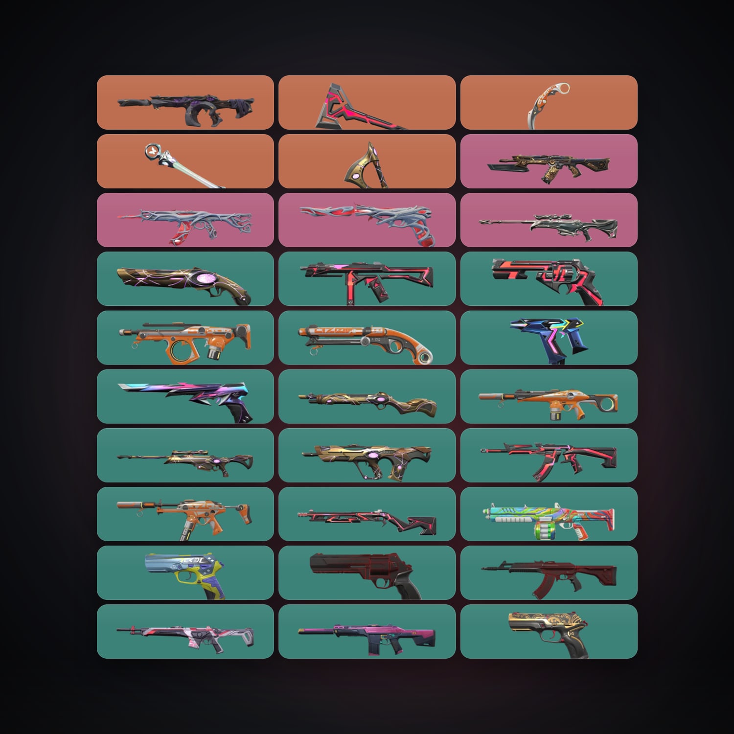 EU Plat 2 locker — 4 knives, 53 skins, lvl 126 · 261547193 — HabibiAccounts