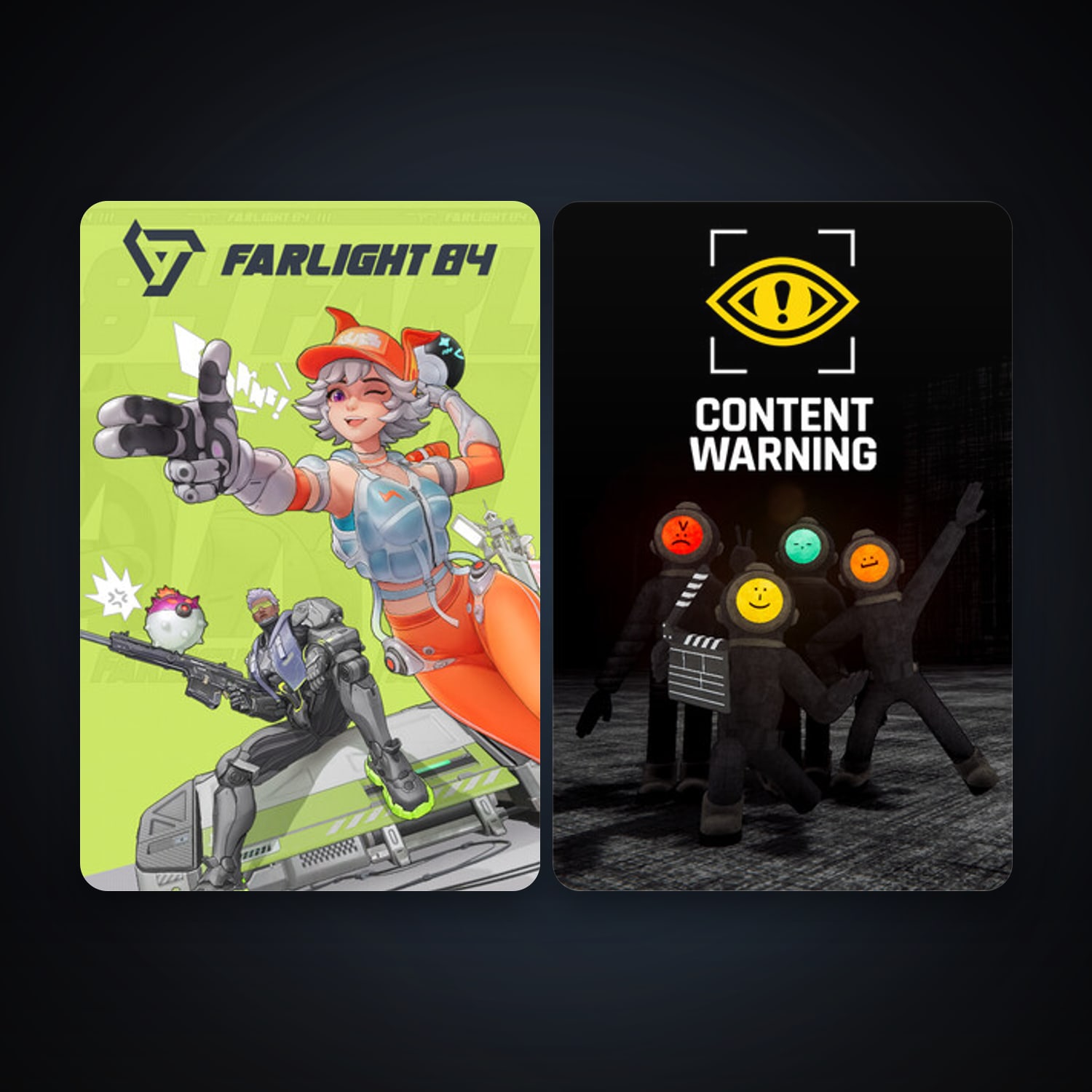 Farlight 84 + Content Warning, 6 games, clean — HabibiAccounts