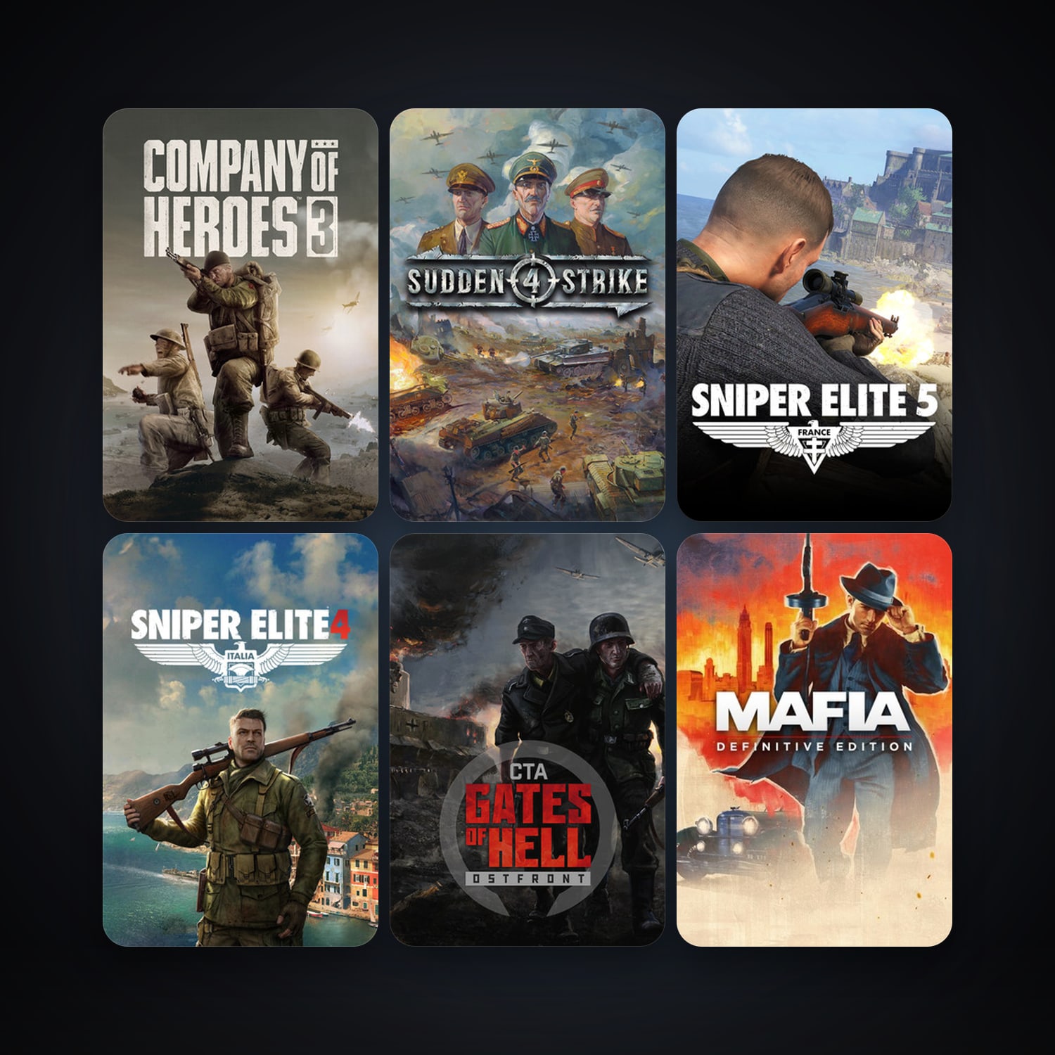 Assassin's Creed 2 Deluxe Edition + Sniper Elite 4, 47 games, clean — HabibiAccounts