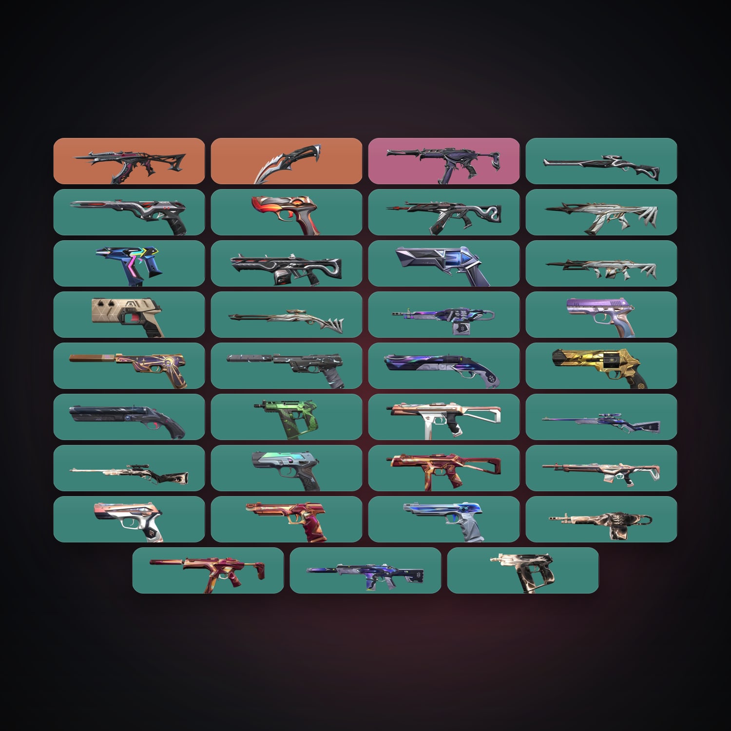 AP Silver 2 locker — 1 knives, 35 skins, lvl 244 — HabibiAccounts