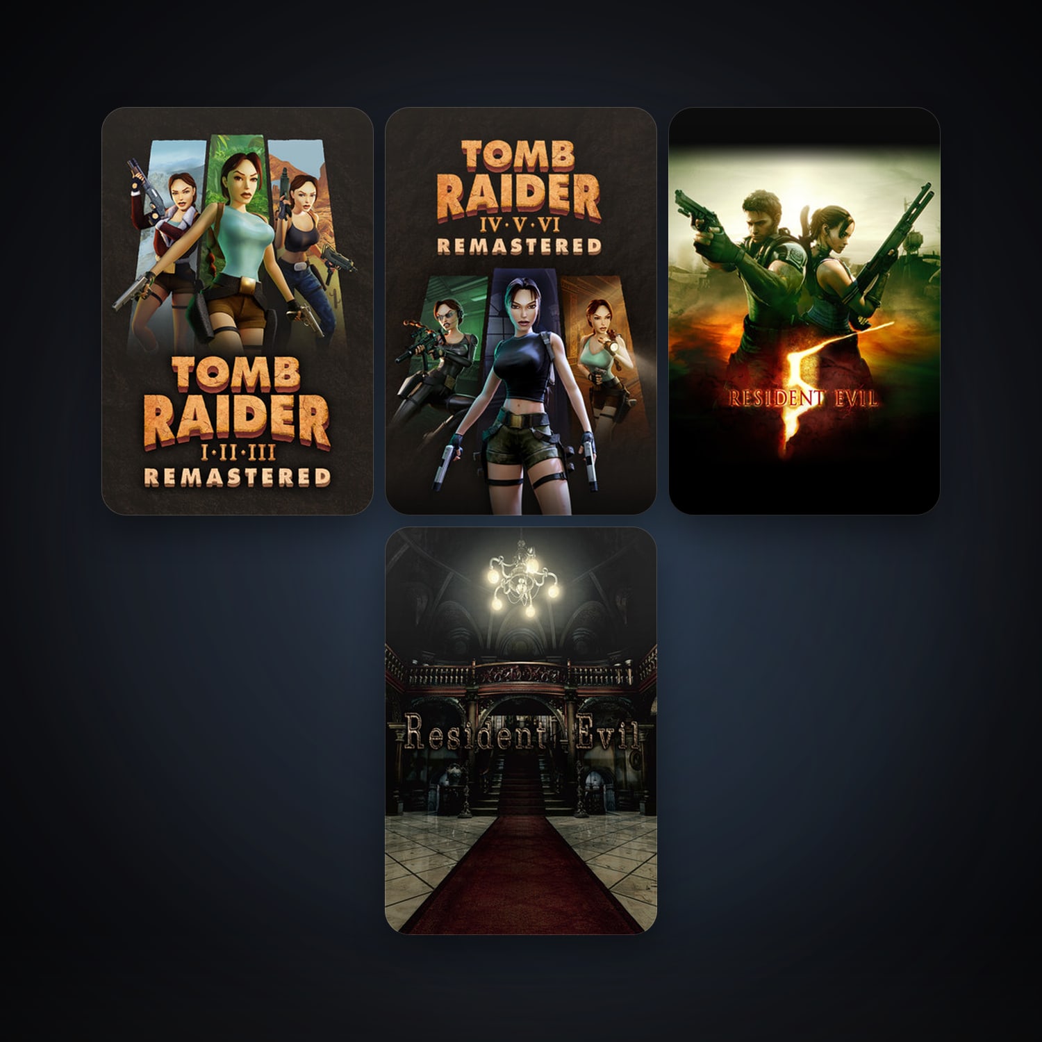 Resident Evil 5 + Resident Evil / biohazard HD REMASTER, 6 games, clean — HabibiAccounts