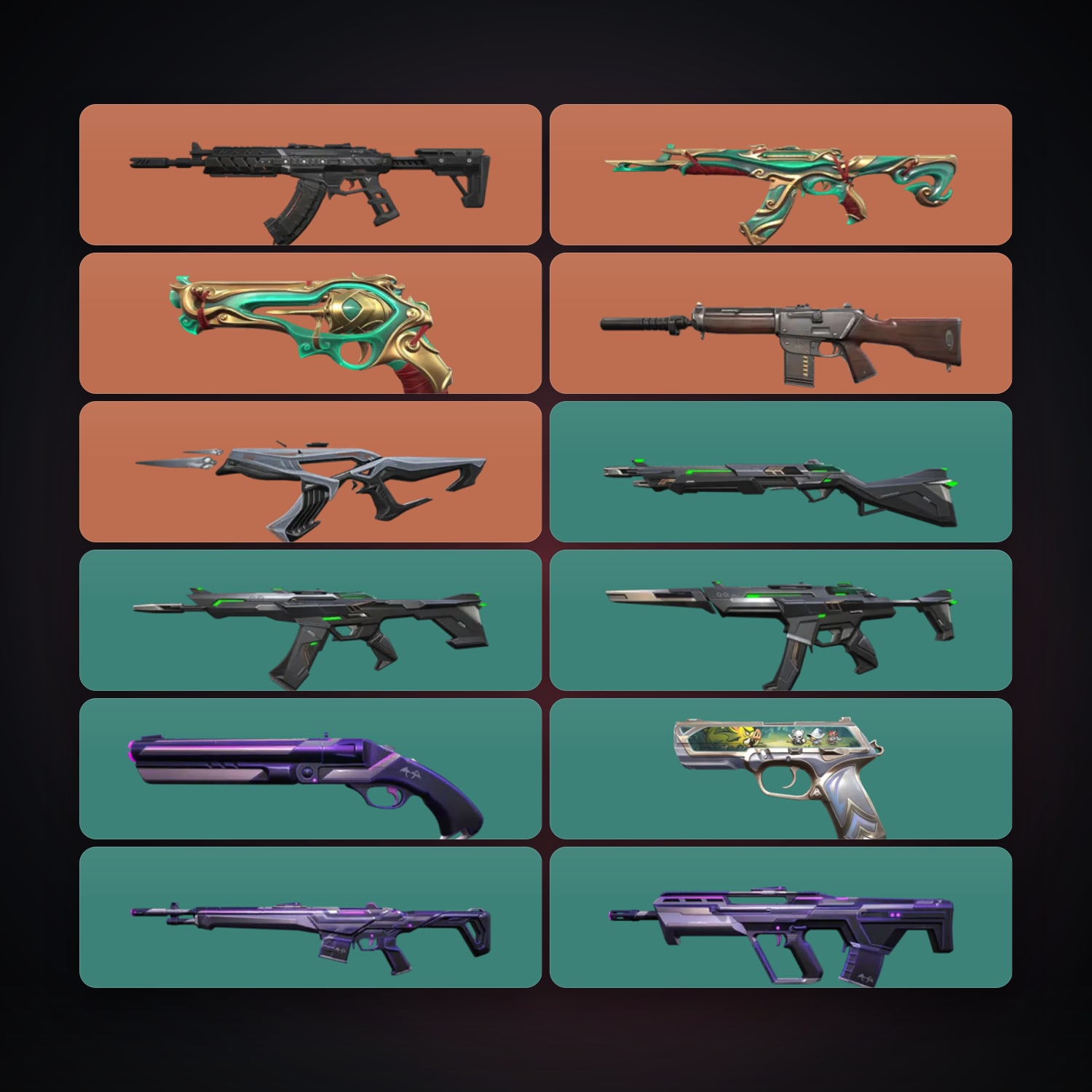 AP locker — 13 skins, lvl 12 — HabibiAccounts
