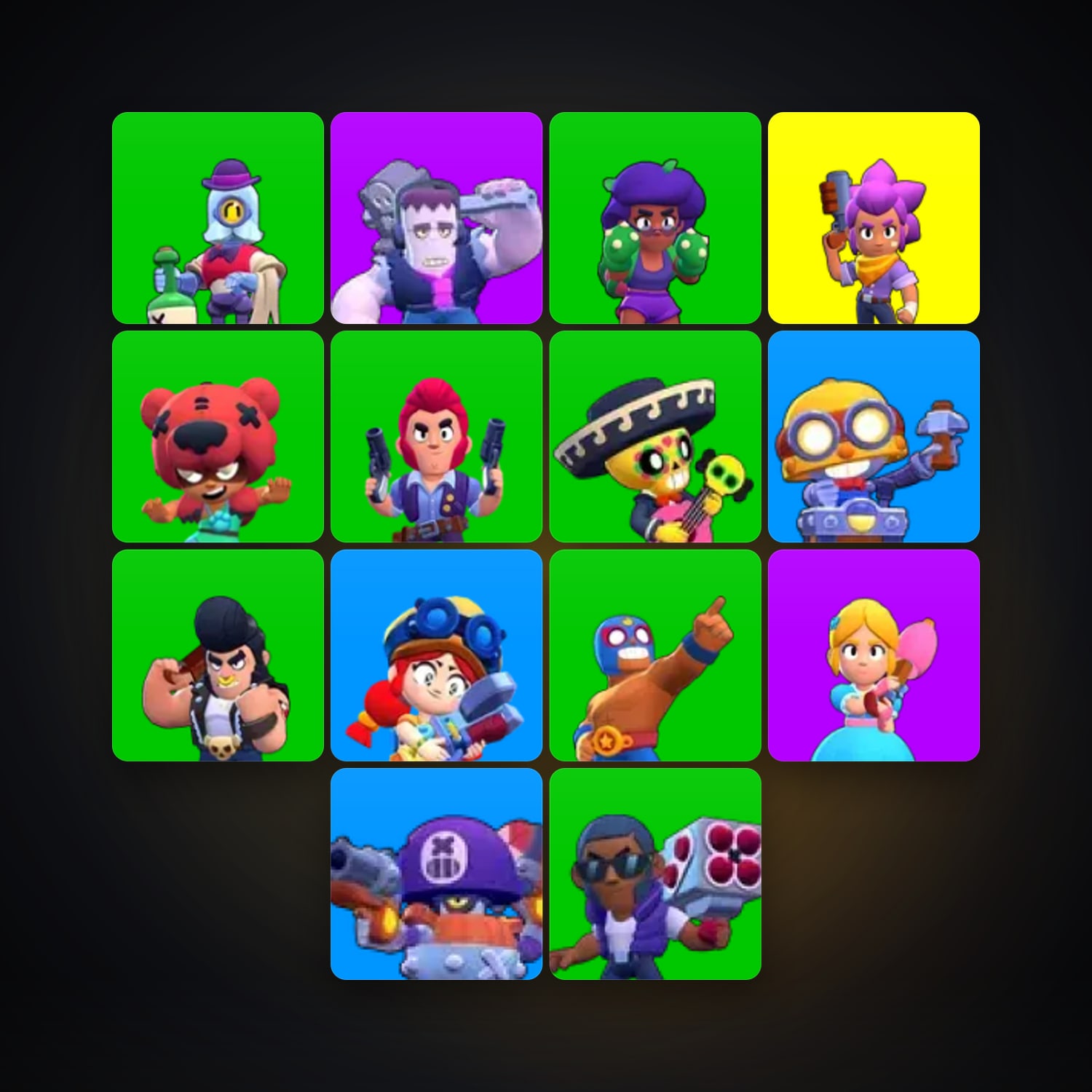 Supercell account: 14 Brawlers | 1K Trophies — HabibiAccounts