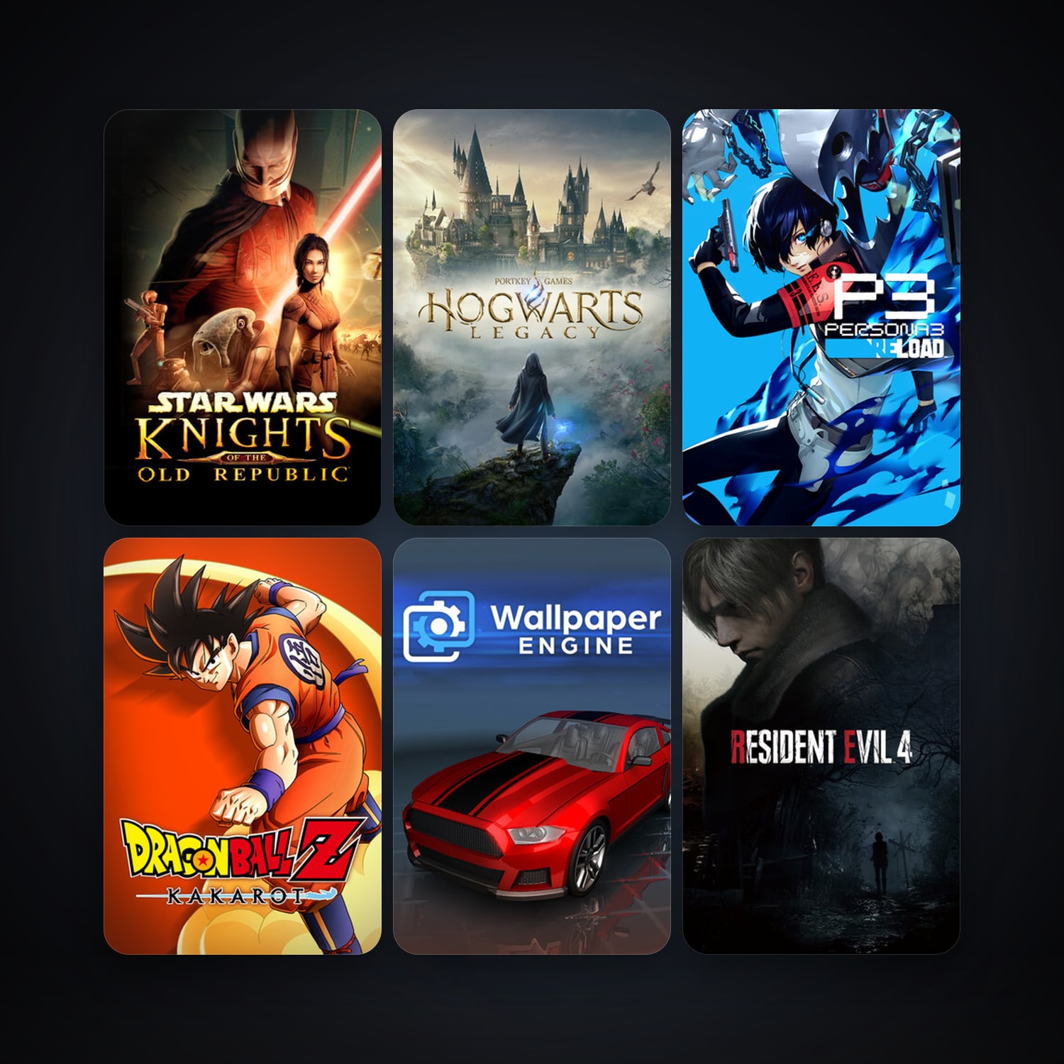 STAR WARS - Knights of the Old Republic + STAR WARS - The Force Unleashed Ultimate Sith Edition, 32 games, clean — HabibiAccounts