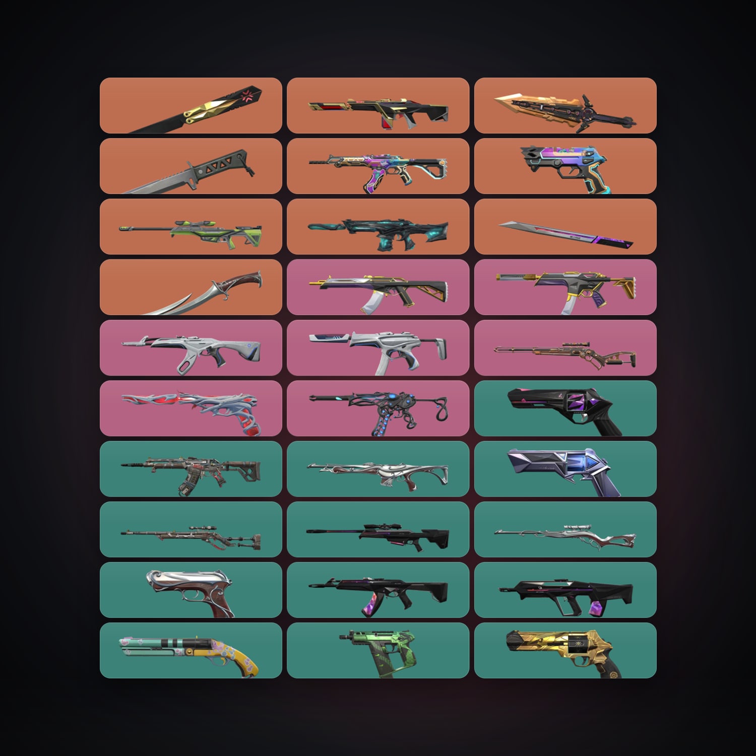 EU Silver 1 locker — 5 knives, 52 skins, lvl 146 — HabibiAccounts