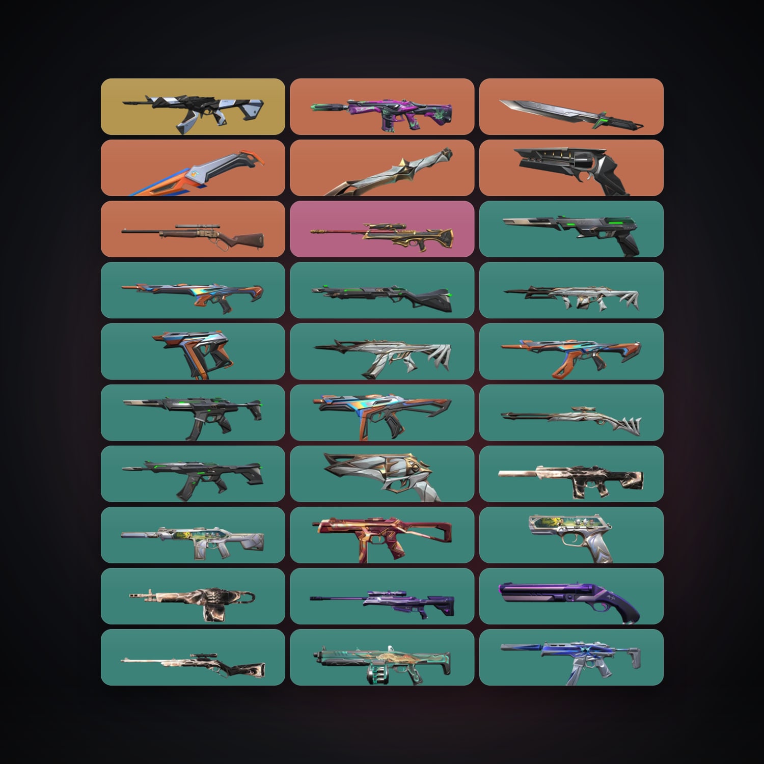 EU Silver 1 locker — 3 knives, 43 skins, lvl 92 — HabibiAccounts
