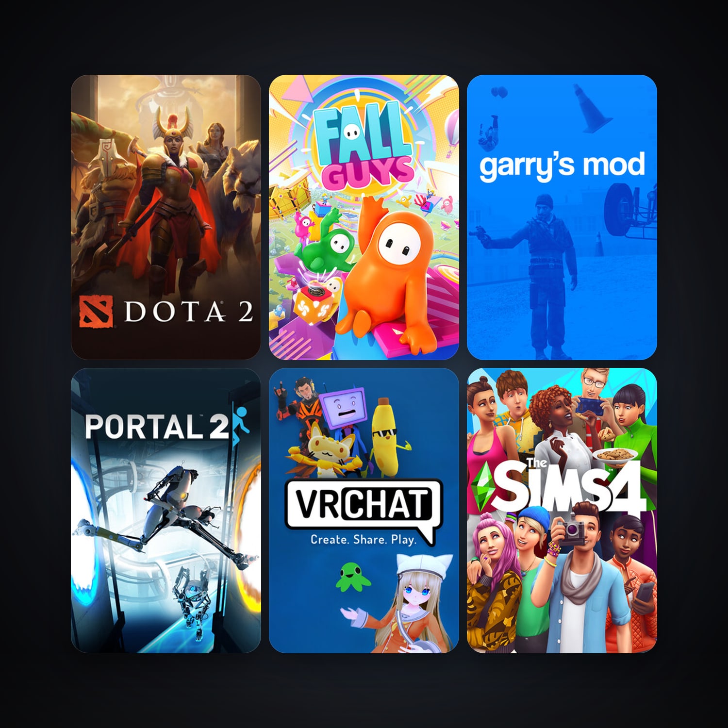 Left 4 Dead 2 + Dota 2, 13 games, clean — HabibiAccounts
