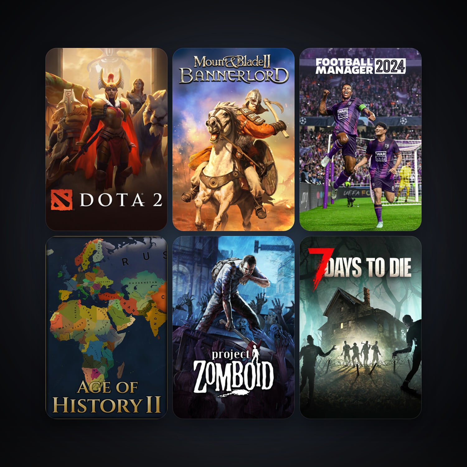 Left 4 Dead 2 + Dota 2, 61 games, clean — HabibiAccounts