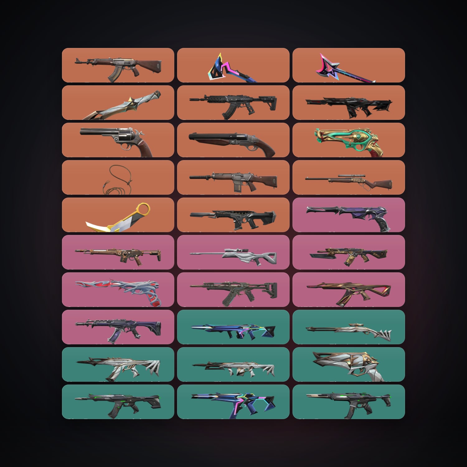 EU Silver 1 locker — 5 knives, 67 skins, lvl 108 — HabibiAccounts