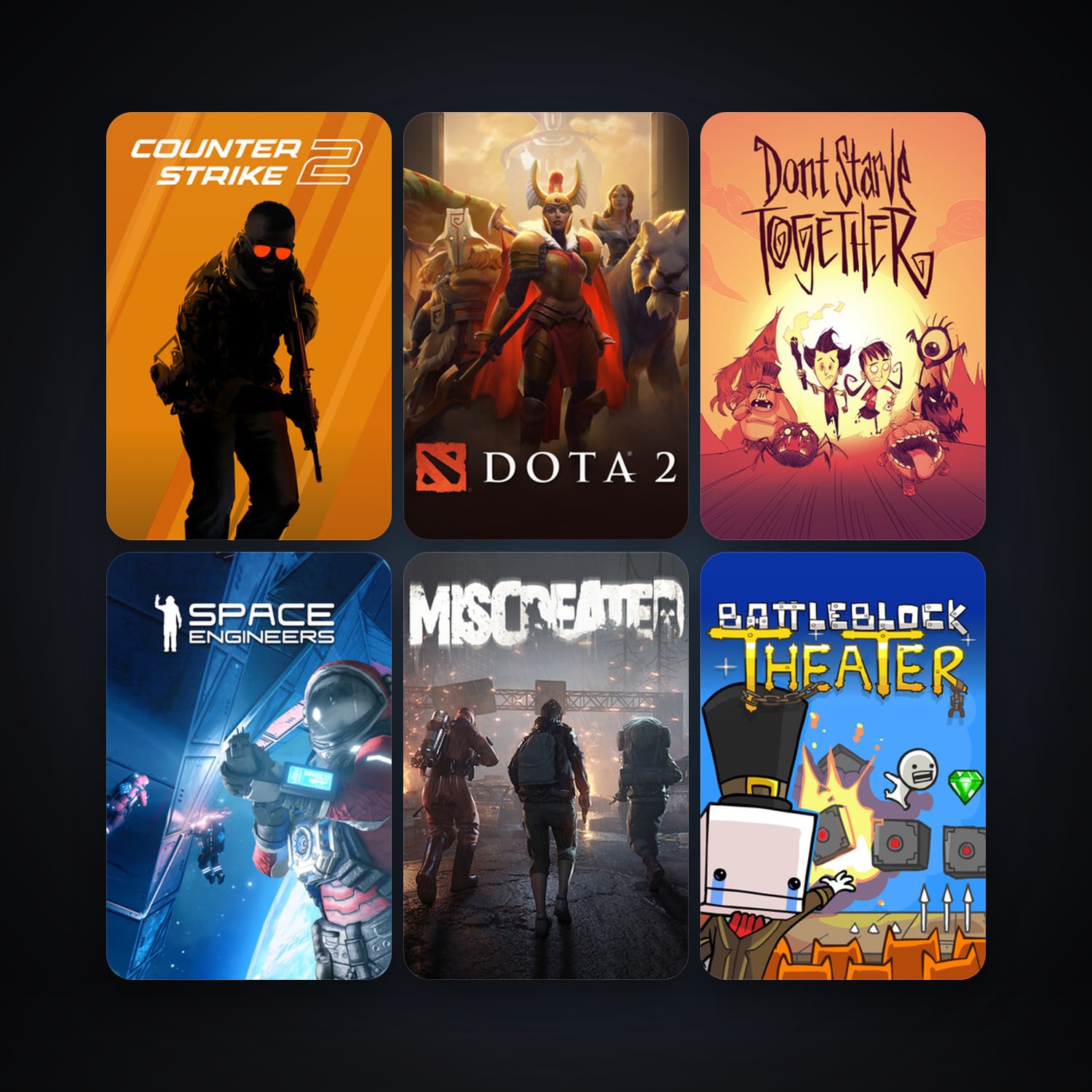 Dota 2 + CS2 Prime, 12 games, clean — HabibiAccounts