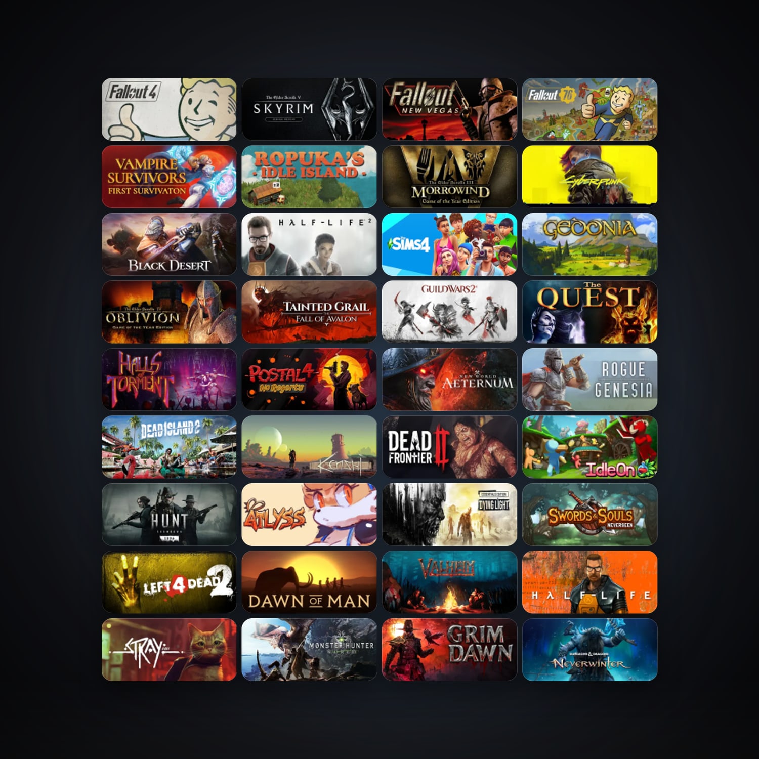Steam 183 games, clean · 261564491 — HabibiAccounts