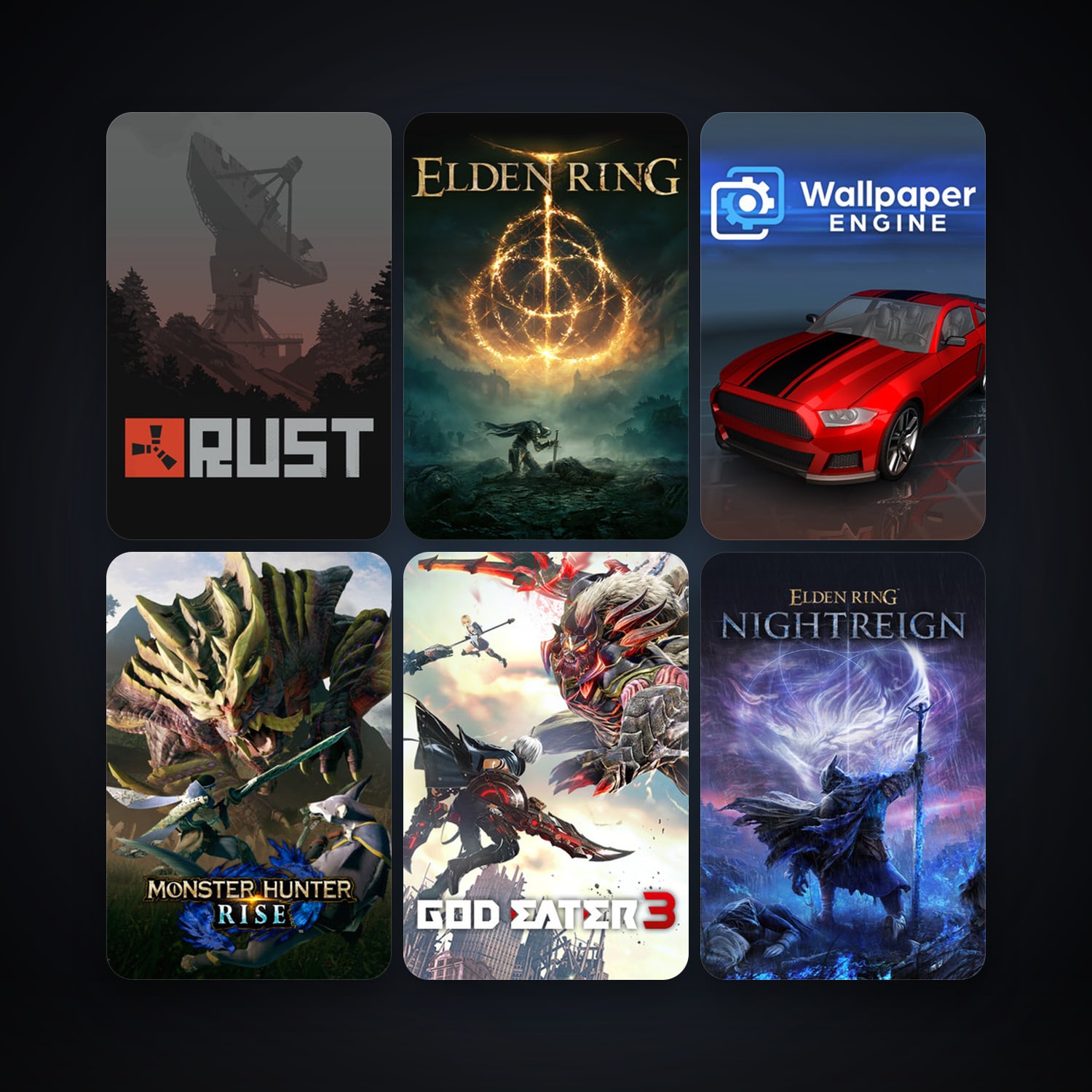 Rust + Wallpaper Engine, 44 games, Steam 24, clean — HabibiAccounts