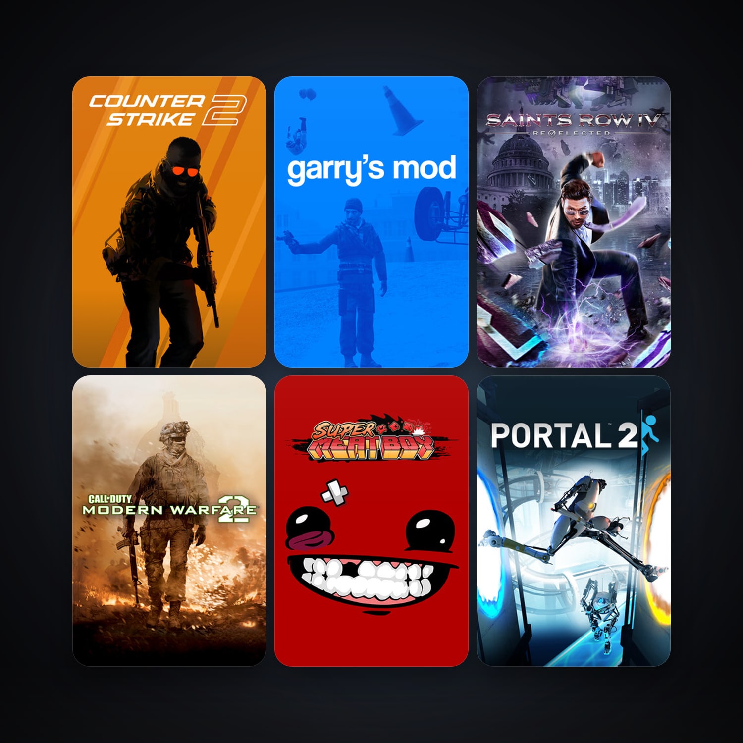 Portal 2 + CS2 Prime, 31 games, Steam 10, clean — HabibiAccounts