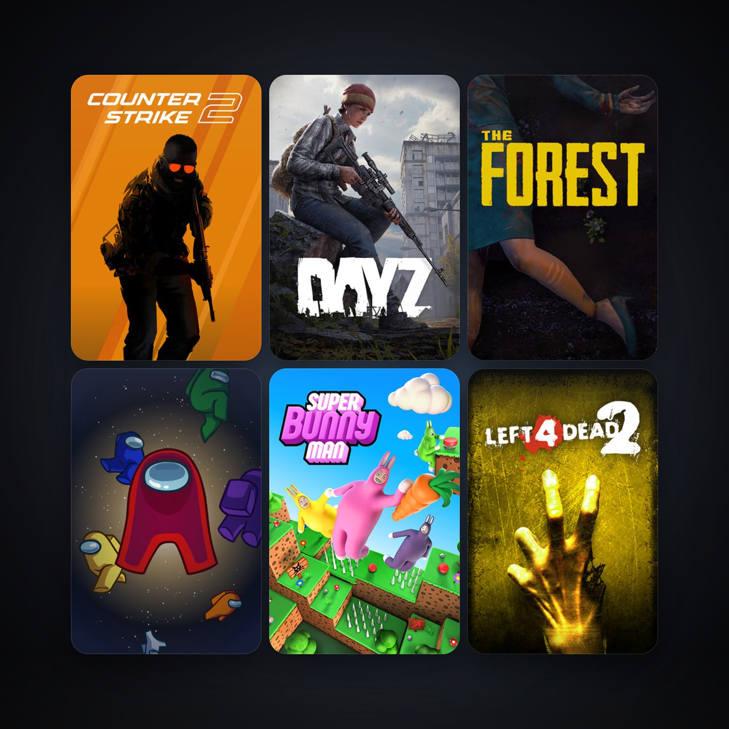 Left 4 Dead 2 + CS2 Prime, 20 games, Steam 13, clean — HabibiAccounts